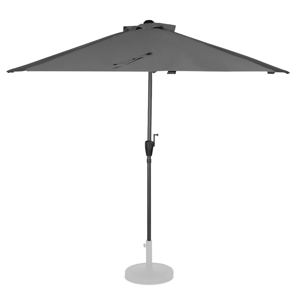 VONROC GP508XX_GREY Ombrellone da giardino e balcone Premium 270x135cm. Grigio