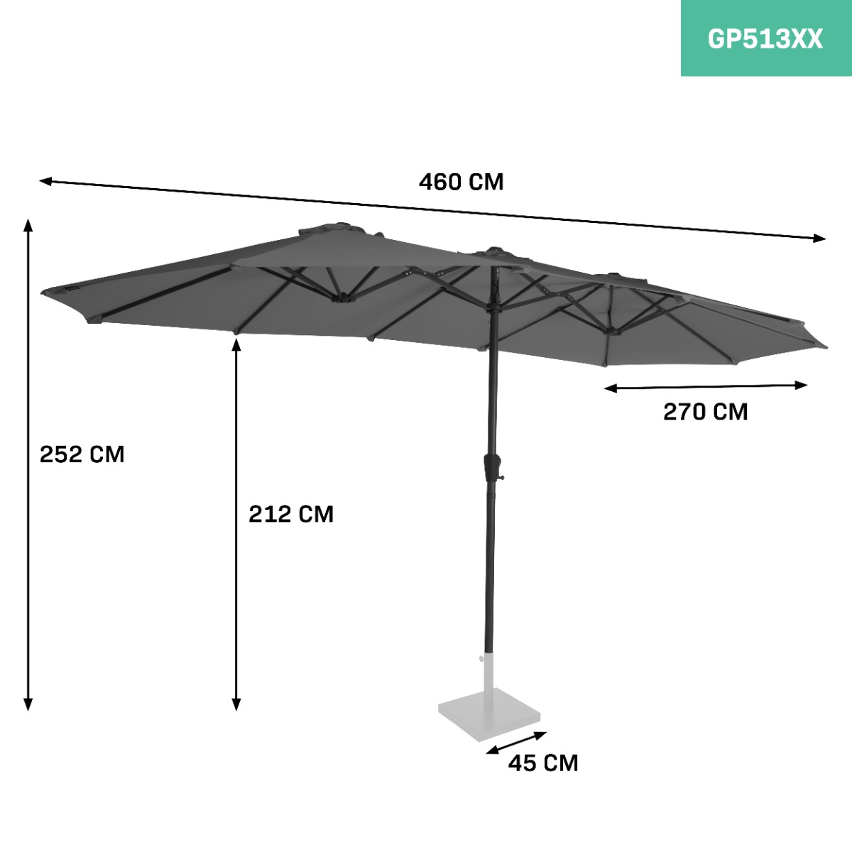 Parasol Iseo