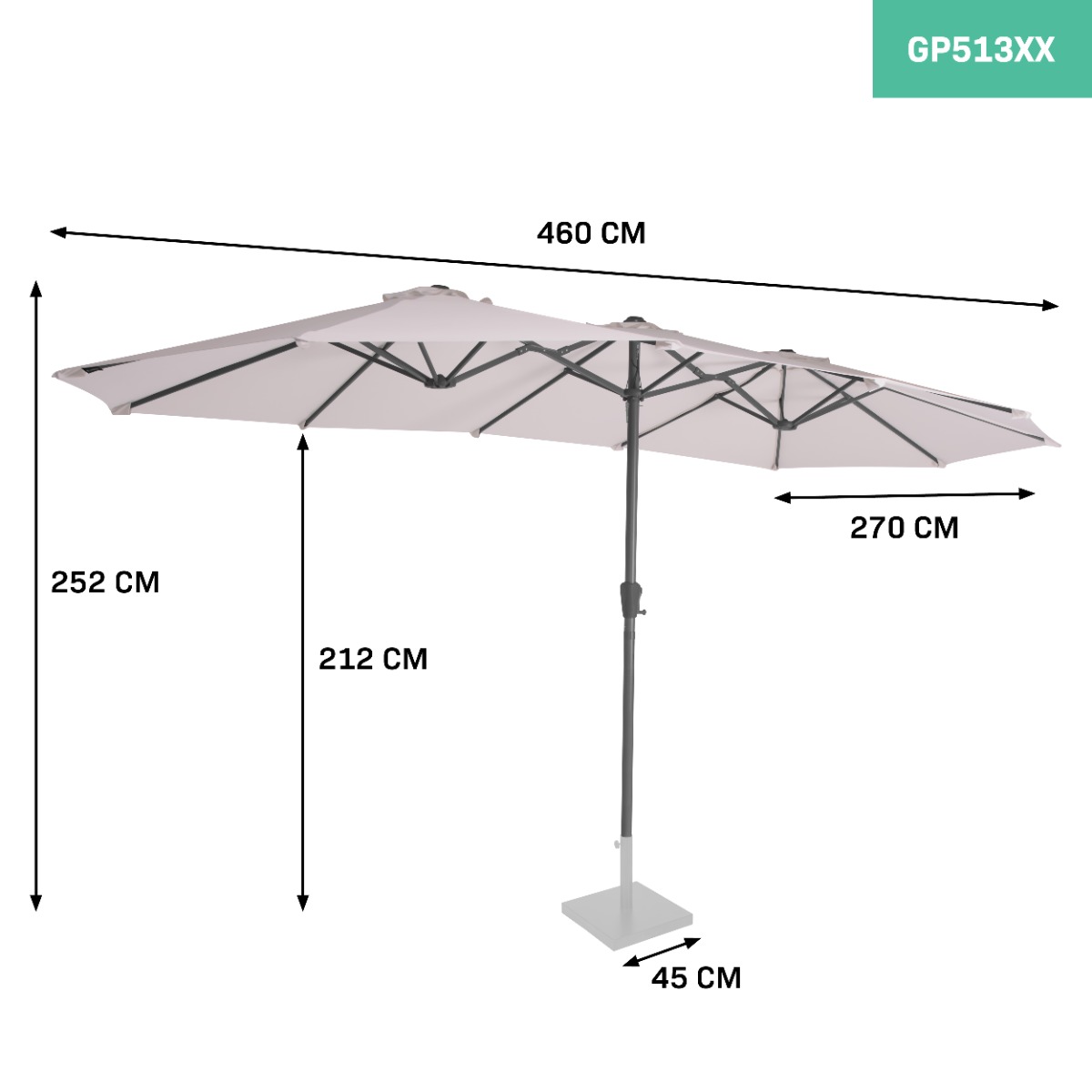Parasol Iseo