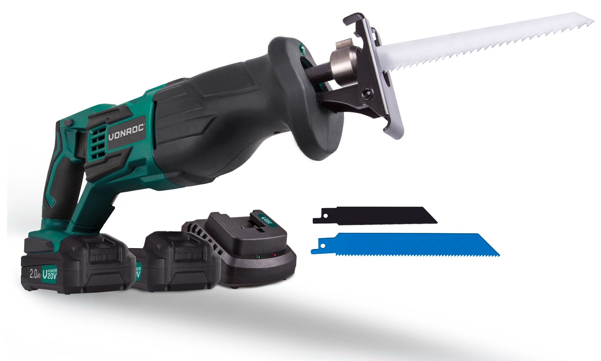 S2_RS501DC VONROC Seghetto a gattuccio a batteria 20V