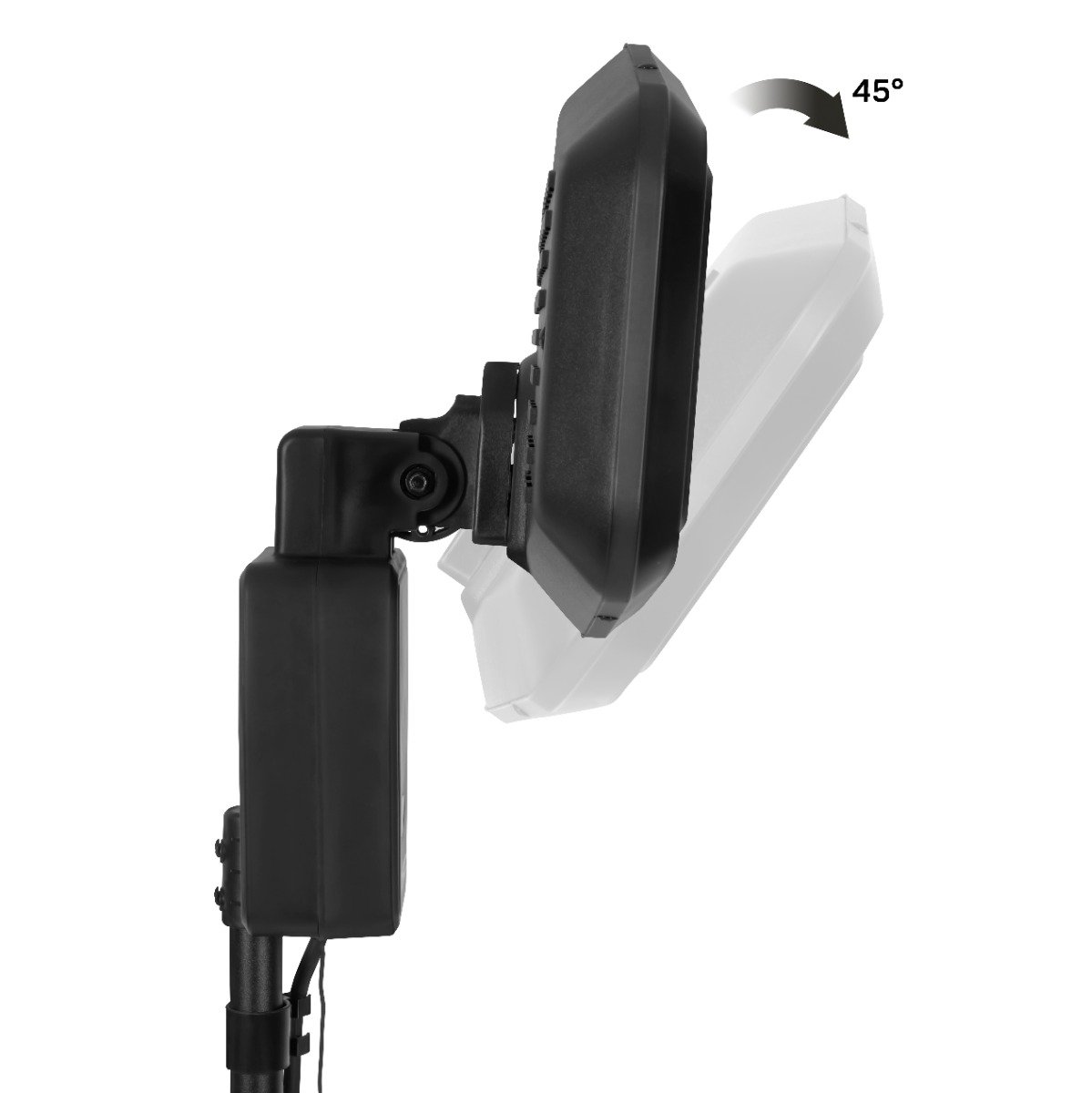 VONROC PH511AC Riscaldatore Stufa infrarossi da esterno 2200W con treppiede. 3 Livelli di calore