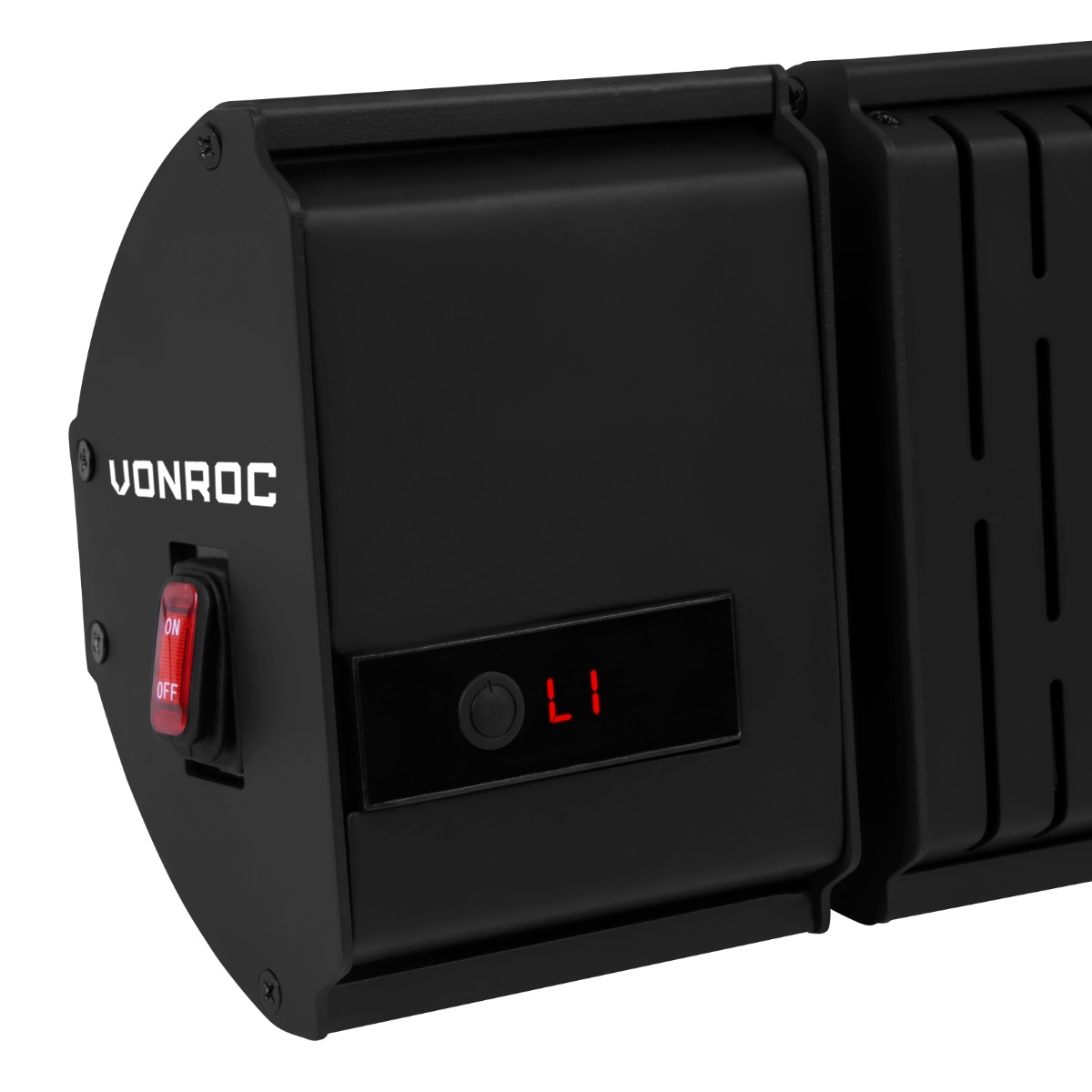VONROC PH507AC Riscaldatore a infrarossi professionale 2000W