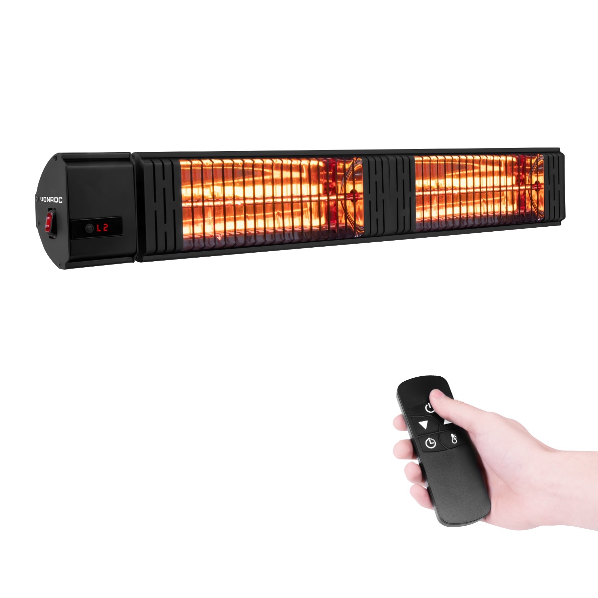 VONROC PH508AC Chauffage de terrasse 3000W 