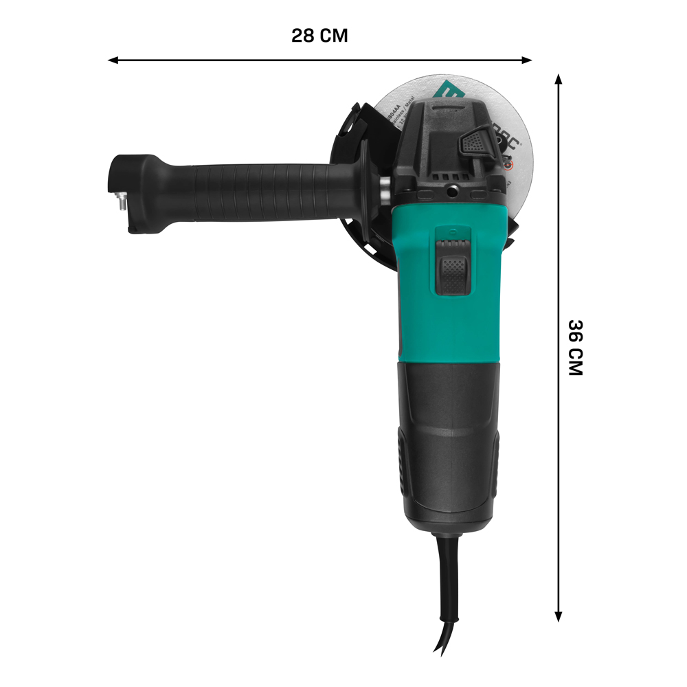 Meuleuse d'angle VONROC AG508AC - graphique