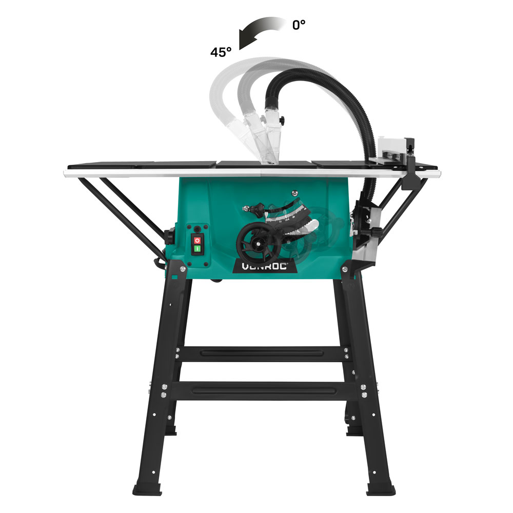 Détail de la scie sur table VONROC TS504AC
