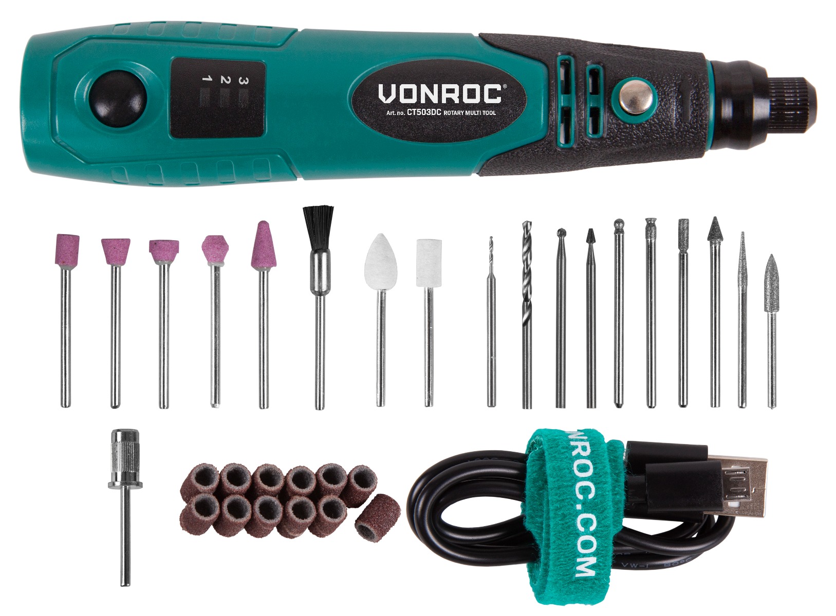 Utensile multifunzione 4V. Include 31 accessori VONROC