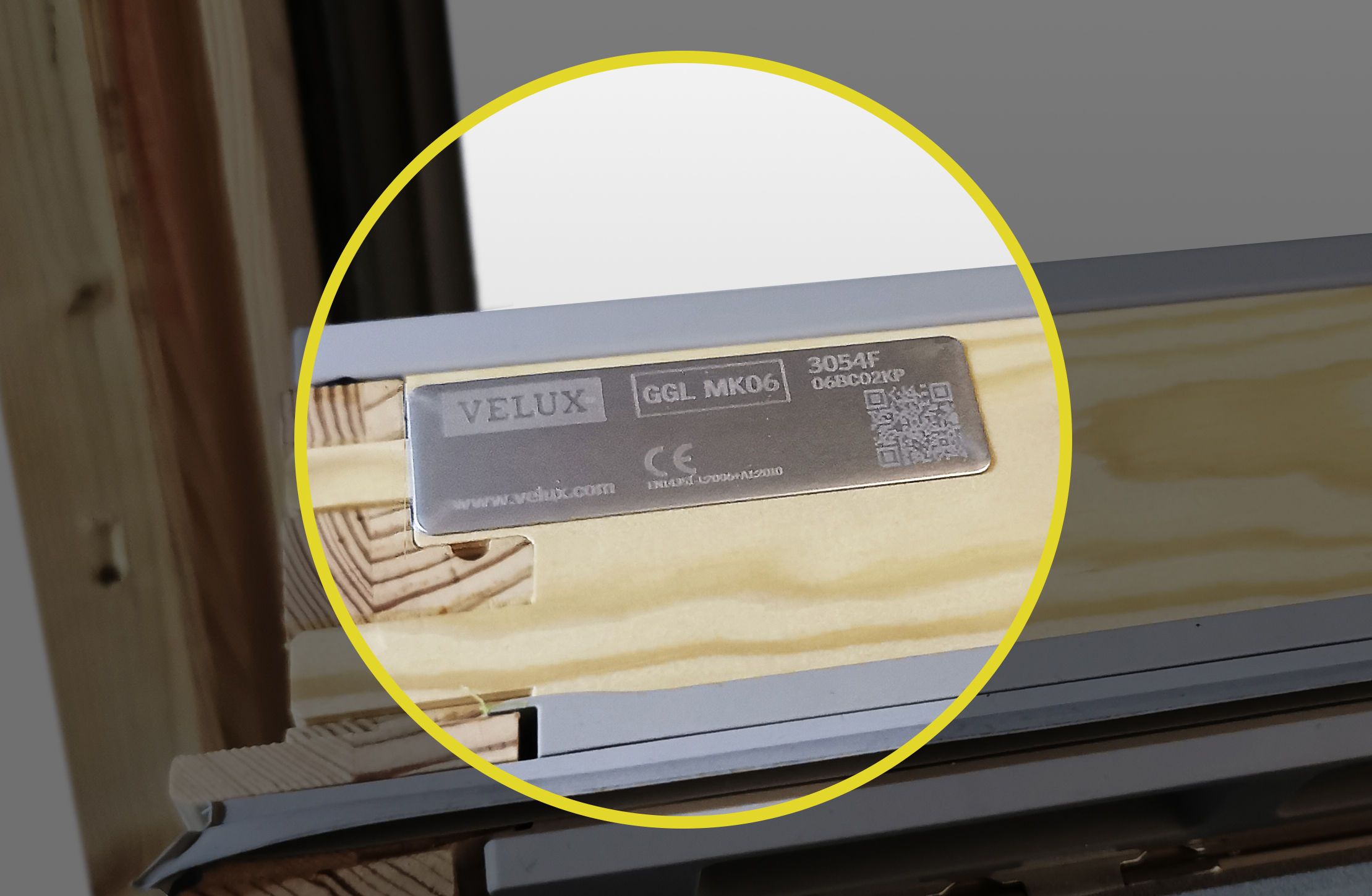 Plaque Dimension VELUX ®