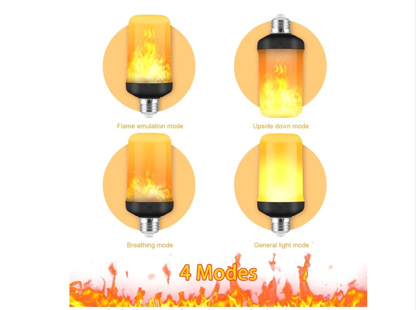 Ampoule LED flamme