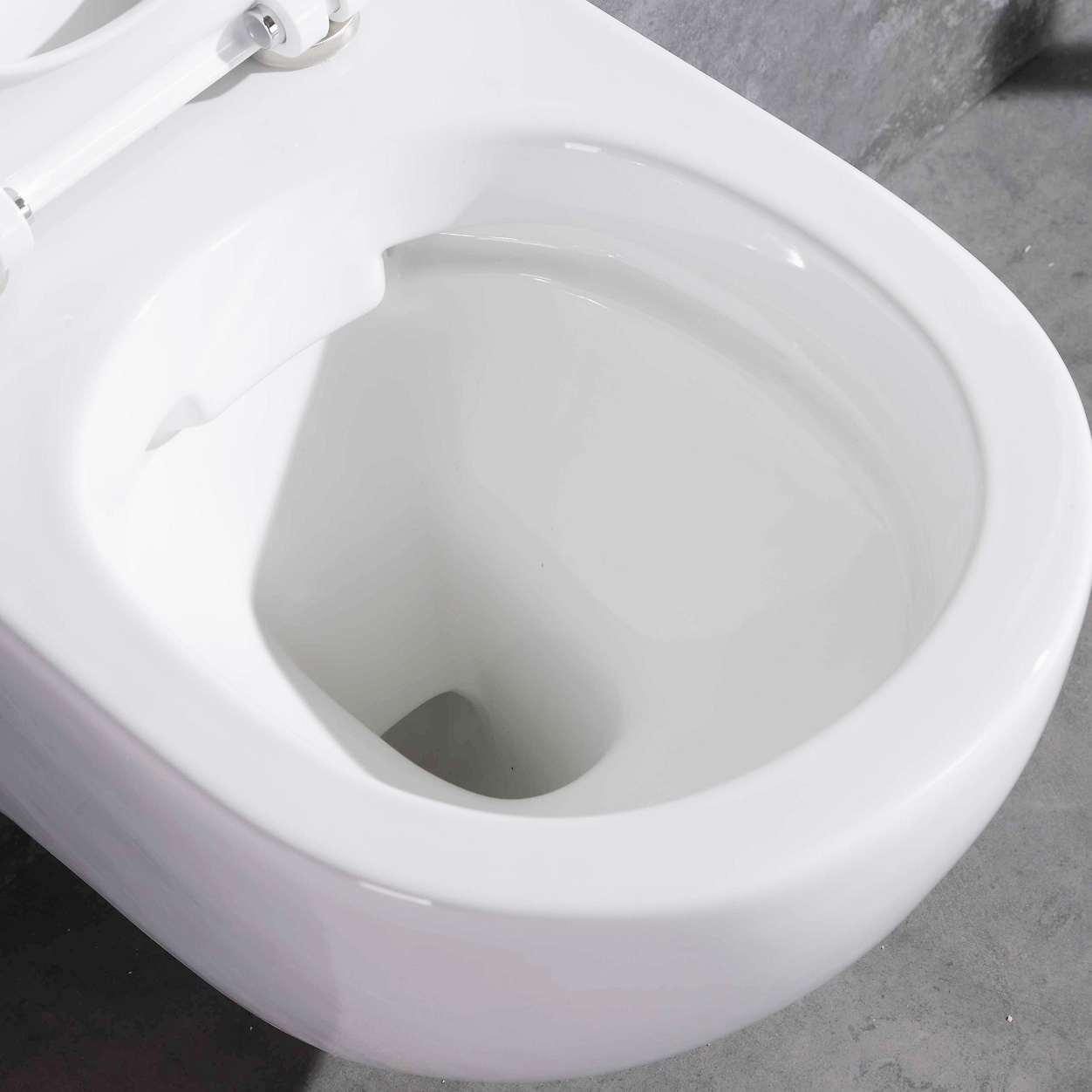 I-flair Wand-WC Spülrandlos Mit Softclose Sitz - Weiß Matt Inkl. Montagematerial
