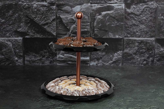 BERLINGER HAUS BH-6776 DOUBLE LEVEL CAKE PATTERN
