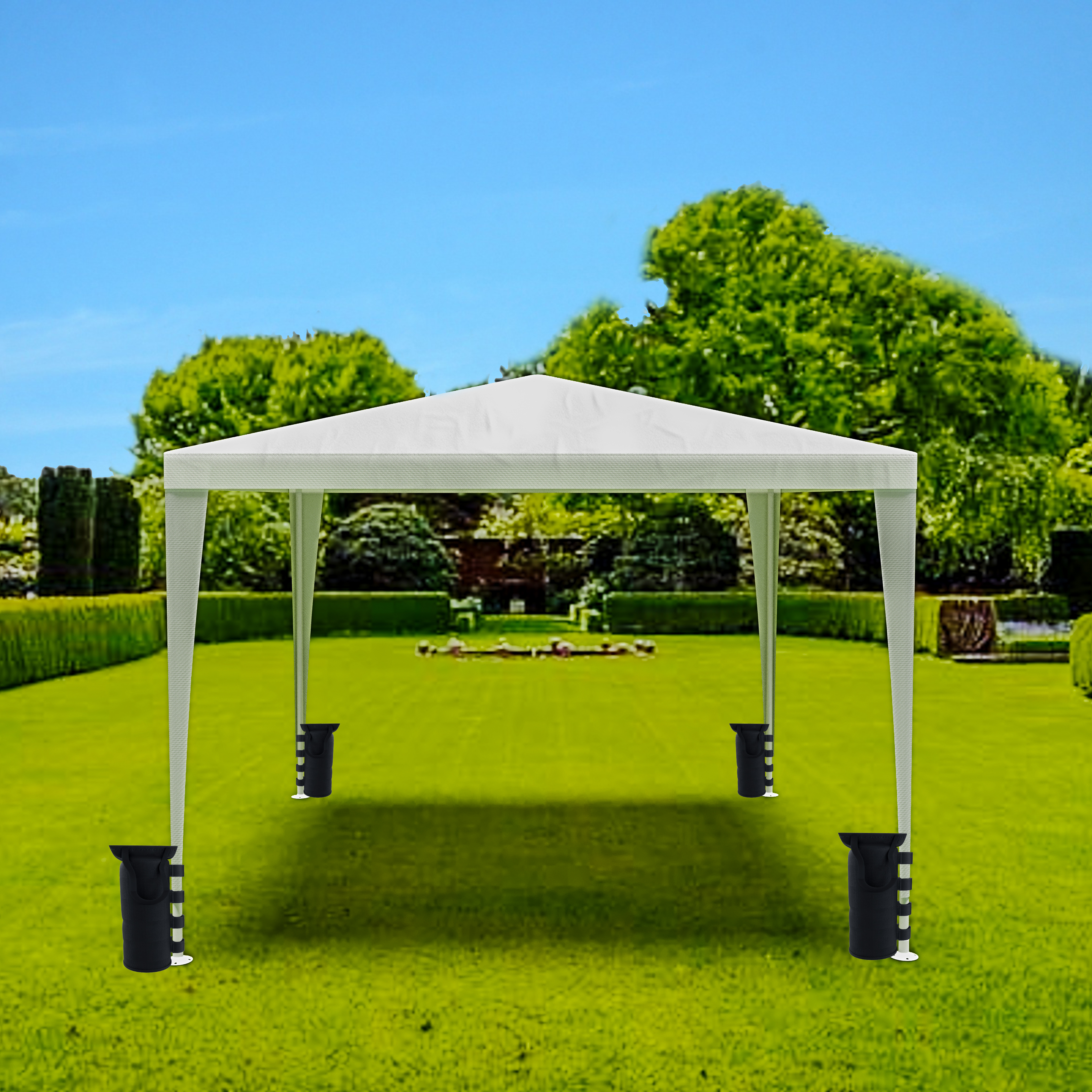 Pesi Per Gazebo In Oxford 800D | Set Da 4 Sacchi Di Sabbia | Impermeabili E Resistente - Foto 4