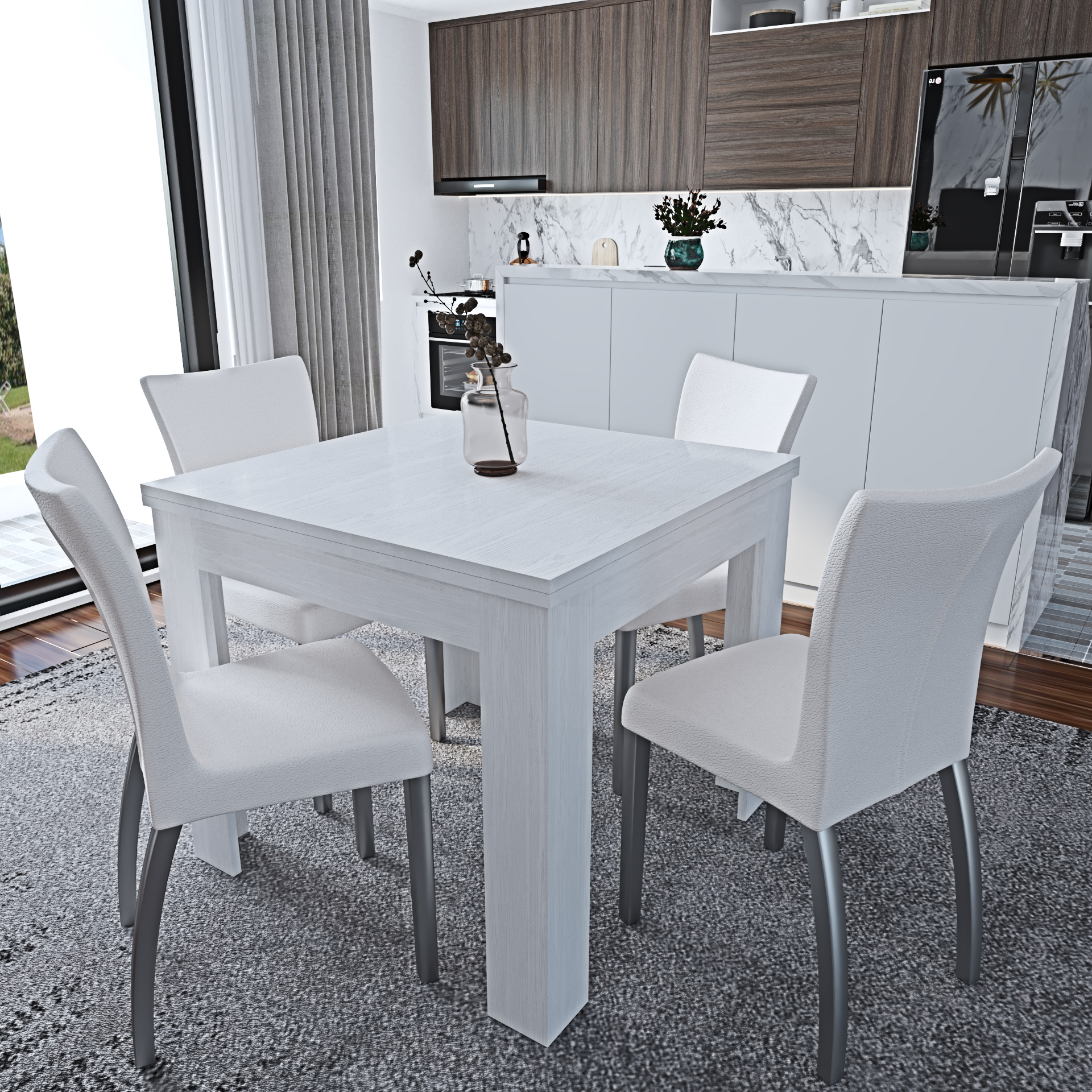Tavolo Da Pranzo In Legno Allungabile A Libro Fino A 180 Cm Ideale Salotto Cucina Soggiorno Tavolino Consolle Salone Design Moderno Elegante Posadas 180 X 90 X 79 Cm (Bianco Frassino) -Vendite HOMCOM || VIDAXL || Songmics AAHKMJXYDAFdJAOAIMEbOAch7w5JgkD56B5b mYl T9Isf4DCJN 5REyQjePMyCh ltBtoxu K2IyffEGxn06n8G2otkwQqAh6oYsEfpMljfGT4IVNWACd 21uNPFgjGXN4=
