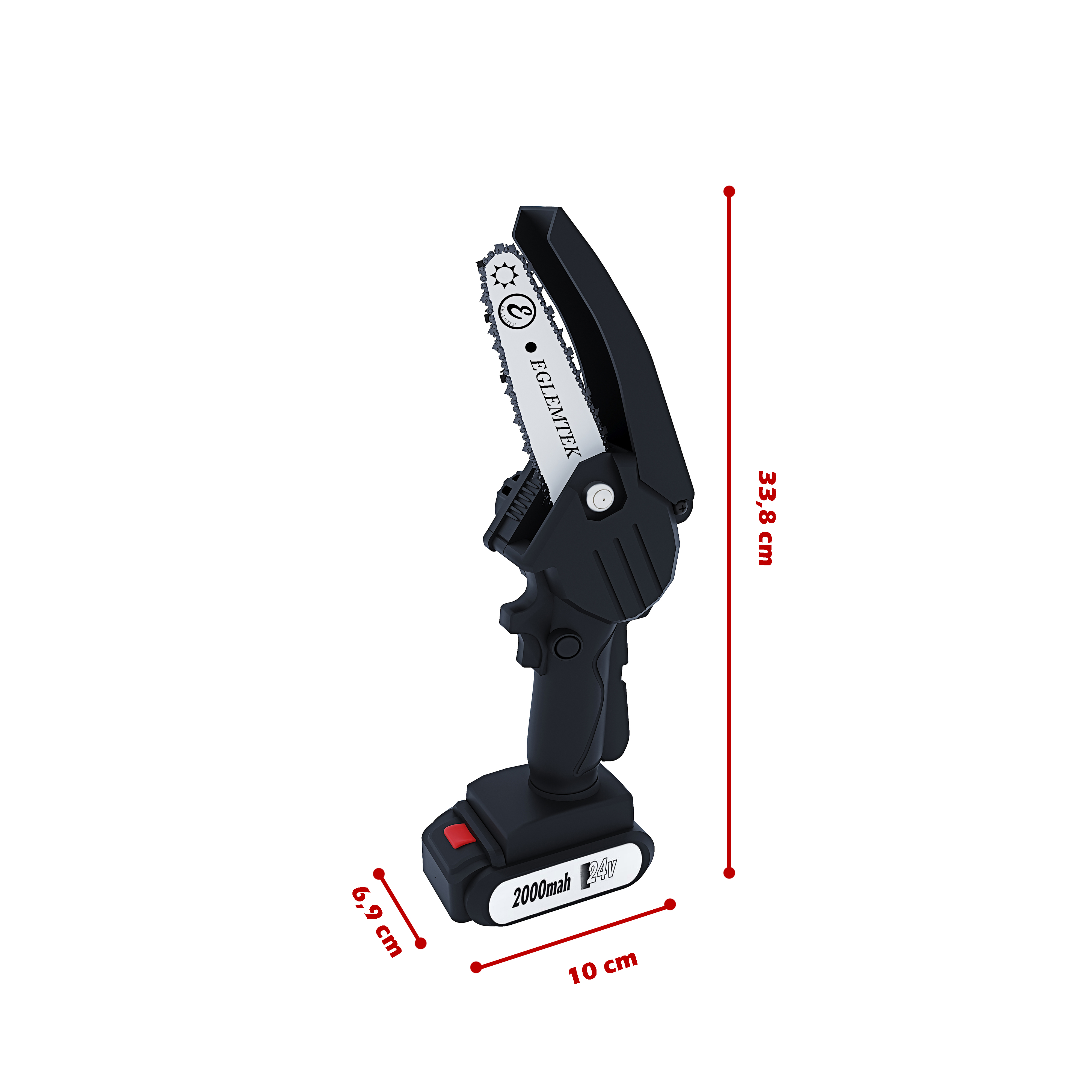 Mini Motosega A Batteria Elettrica Portatile Con 4 Catene, 2 Batterie E Caricatore Moto Sega Ricaricabile Lama 130 Mm Batteria 24V Ideale Potatura Alberi Giardino Giardinaggio Fai Da Te Colore Nero -Husqvarni Negozio AAHKMJXYDAFdJAOAIMEbOAch7w5JgkD56B5b mYl T9Isf4DCJN 5REyQjePMyCh ltBtoxu