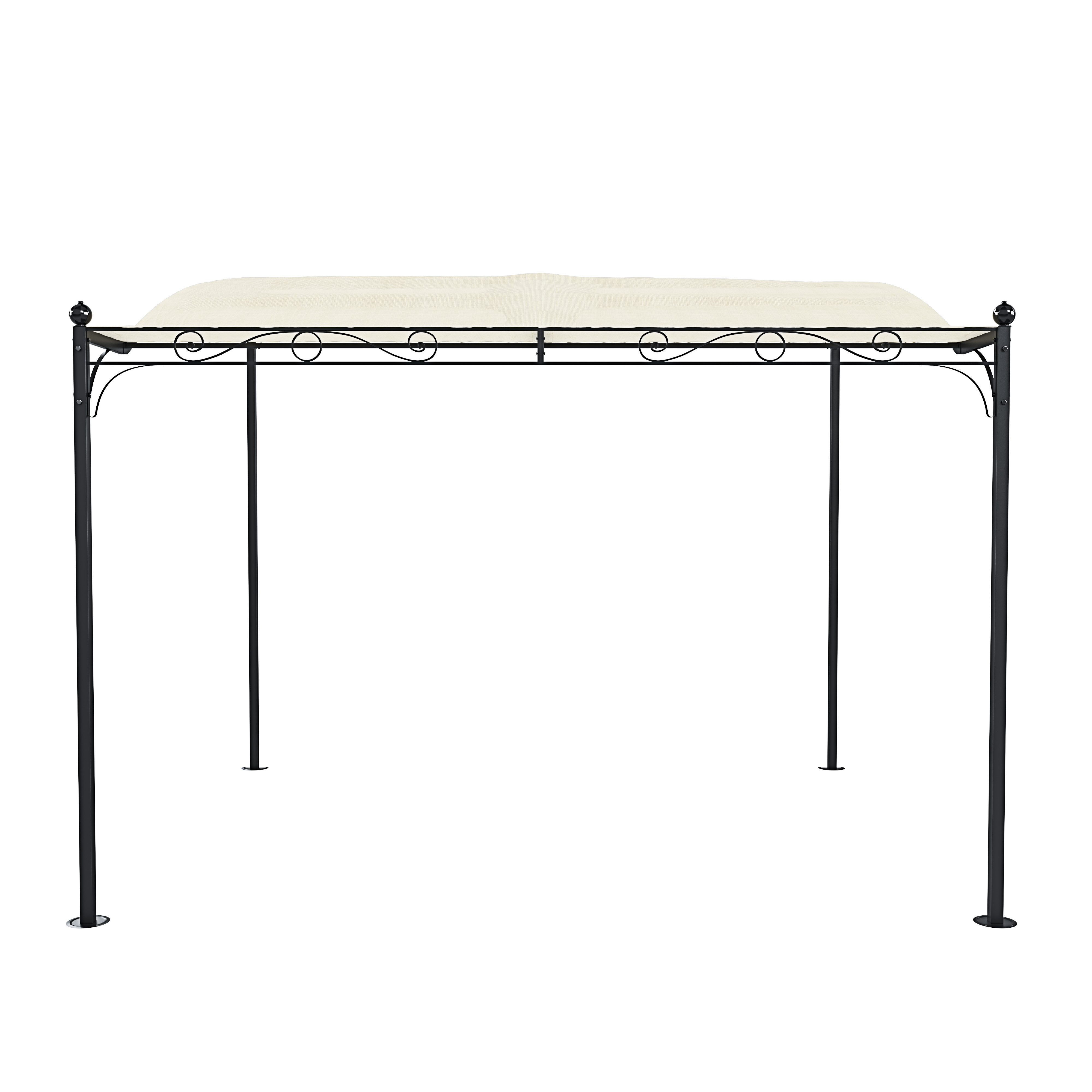 Gazebo Pergolato Pergola Da Giardino Struttura In Acciaio E Tettuccio Telo In Tessuto Tenda Tettoia Ombrellone Tendone Parasole Da Esterno Terrazzo Balcone Piscina Fiere Hanalei 3 X 2.5 X 2.4 M Beige -Vendite VIDAXL AAHKMJXYDAFdJAOAIMEbOAch7w5JgkD56B5b mYl T9Isf4DCJN 5REyQjePMyCh ltBtoxu