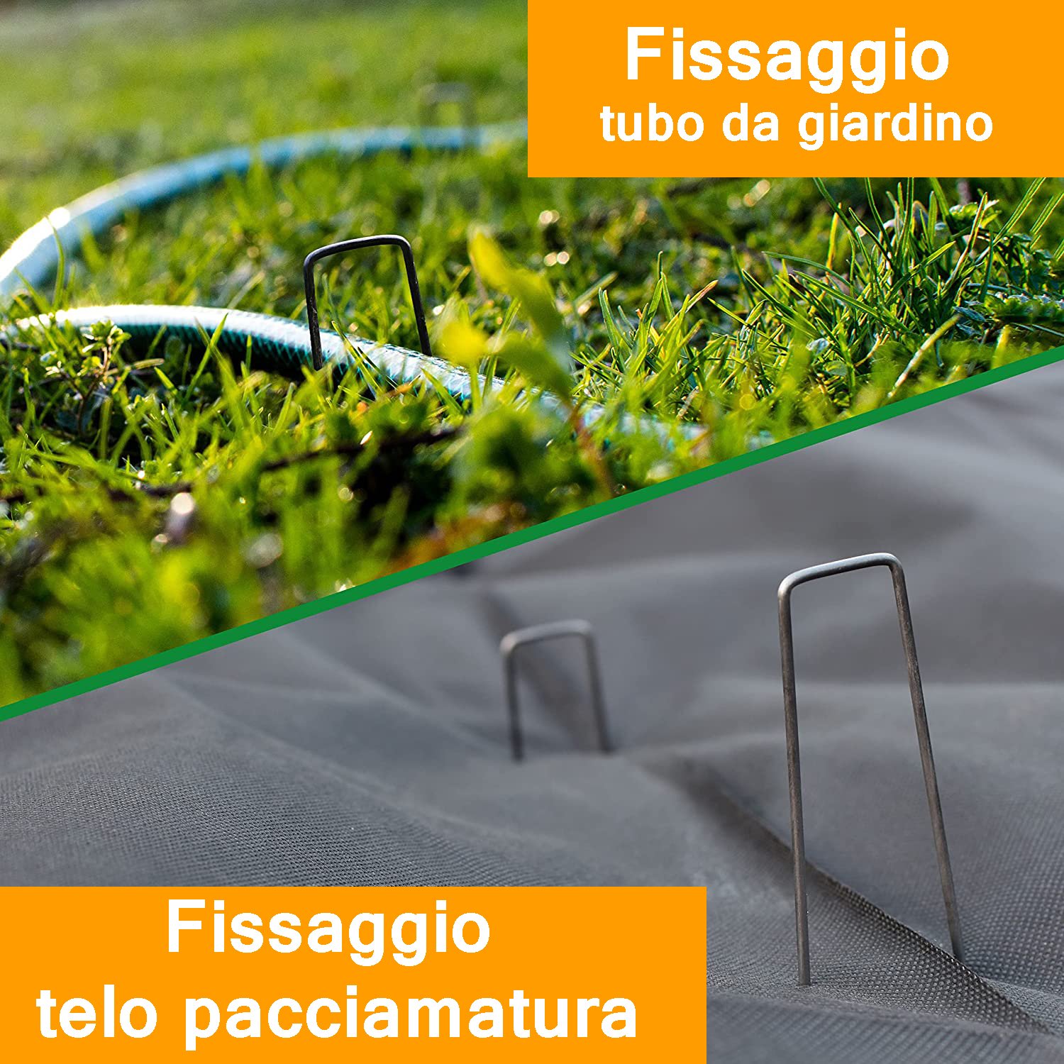 50 Picchetti In Robusto Acciaio Non Galvanizzato Per Fissaggio Telo Pacciamatura Recinzione Giardino Erba Sintetica Ancoraggio Prato Rete Lunghezza 150 Mm, 25 Mm Di Larghezza, Ø 3 Mm -Negozio al dettaglio Piante Casa AAHKMJXYDAFdJAOAIMEbOAch7w5JgkD56B5b mYl T9Isf4DCJN 5REyQjePMyCh ltBtoxu
