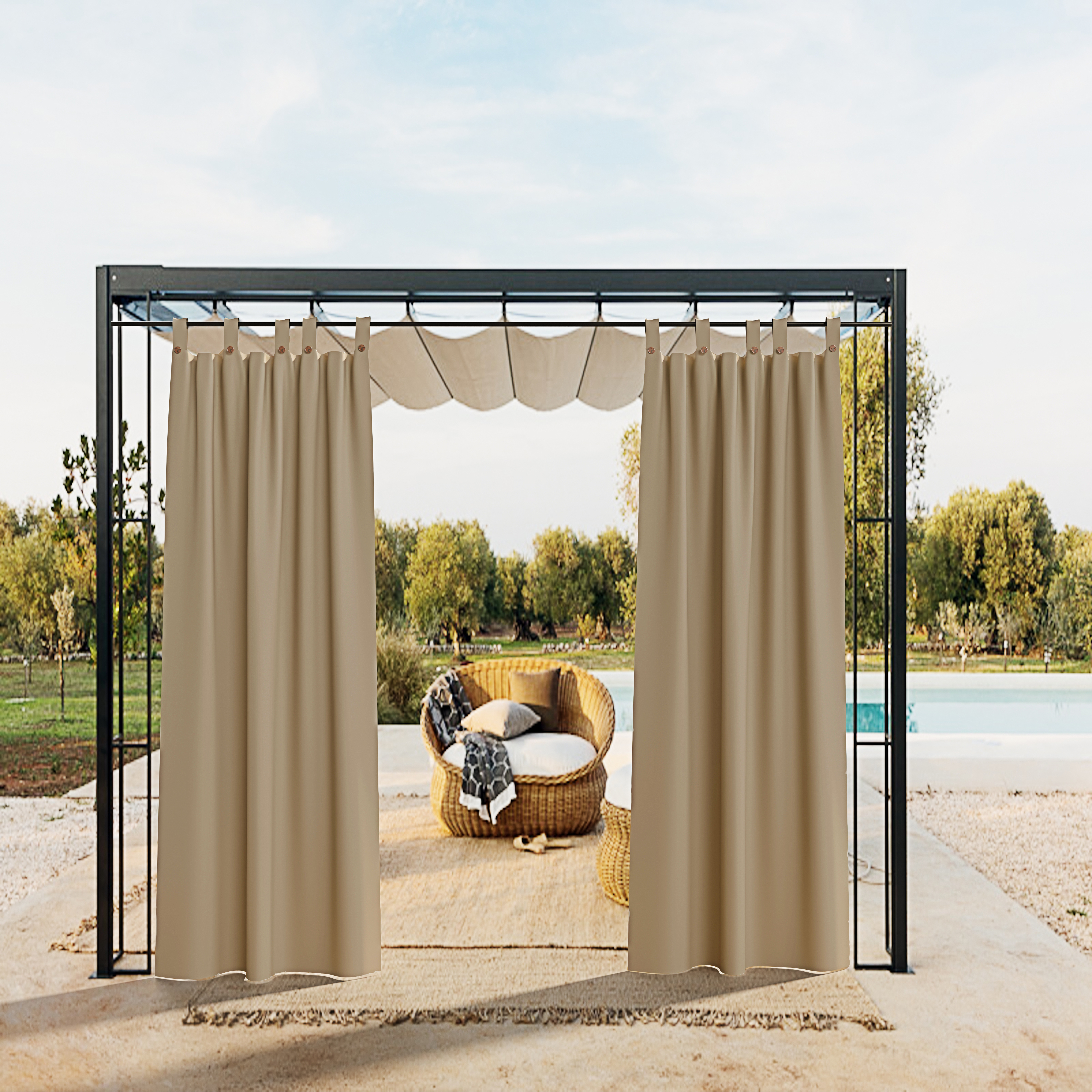 Tenda Gazebo Da Esterno Idrorepellente Resistente Impermeabile Antimuffa Con Passanti E Bottoni Tenda Oscurante Per Giardino Balcone Piscina Terrazzo 150 X 270 Cm Colore Beige -Vendite ATMOSPHERA || None || Maxwell & Williams AAHKMJXYDAFdJAOAIMEbOAch7w5JgkD56B5b mYl T9Isf4DCJN 5REyQjePMyCh ltBtoxu
