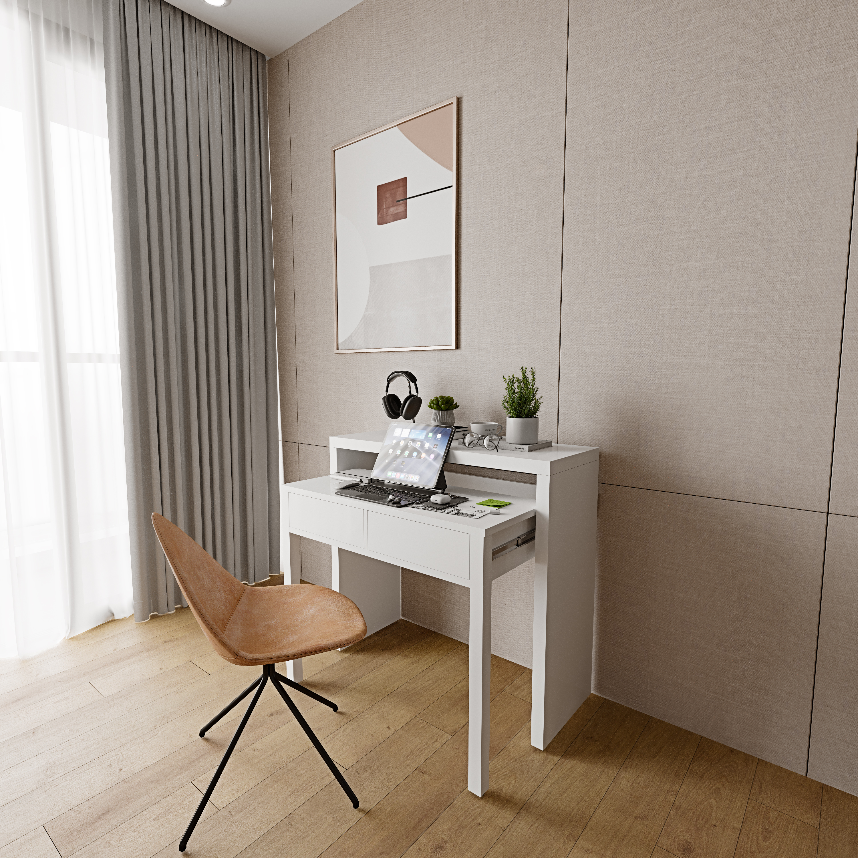 Scrivania Allungabile Con 2 Cassetti Tavolo Consolle Estensibile Studio Salvaspazio Con Ripiano Ideale Disegno Soggiorno Camera Salotto Ingresso Corridoio 99 X 88 X 36 Cm (Bianco) -Ufficio E Casa AAHKMJXYDAFdJAOAIMEbOAch7w5JgkD56B5b mYl T9Isf4DCJN 5REyQjePMyCh ltBtoxu