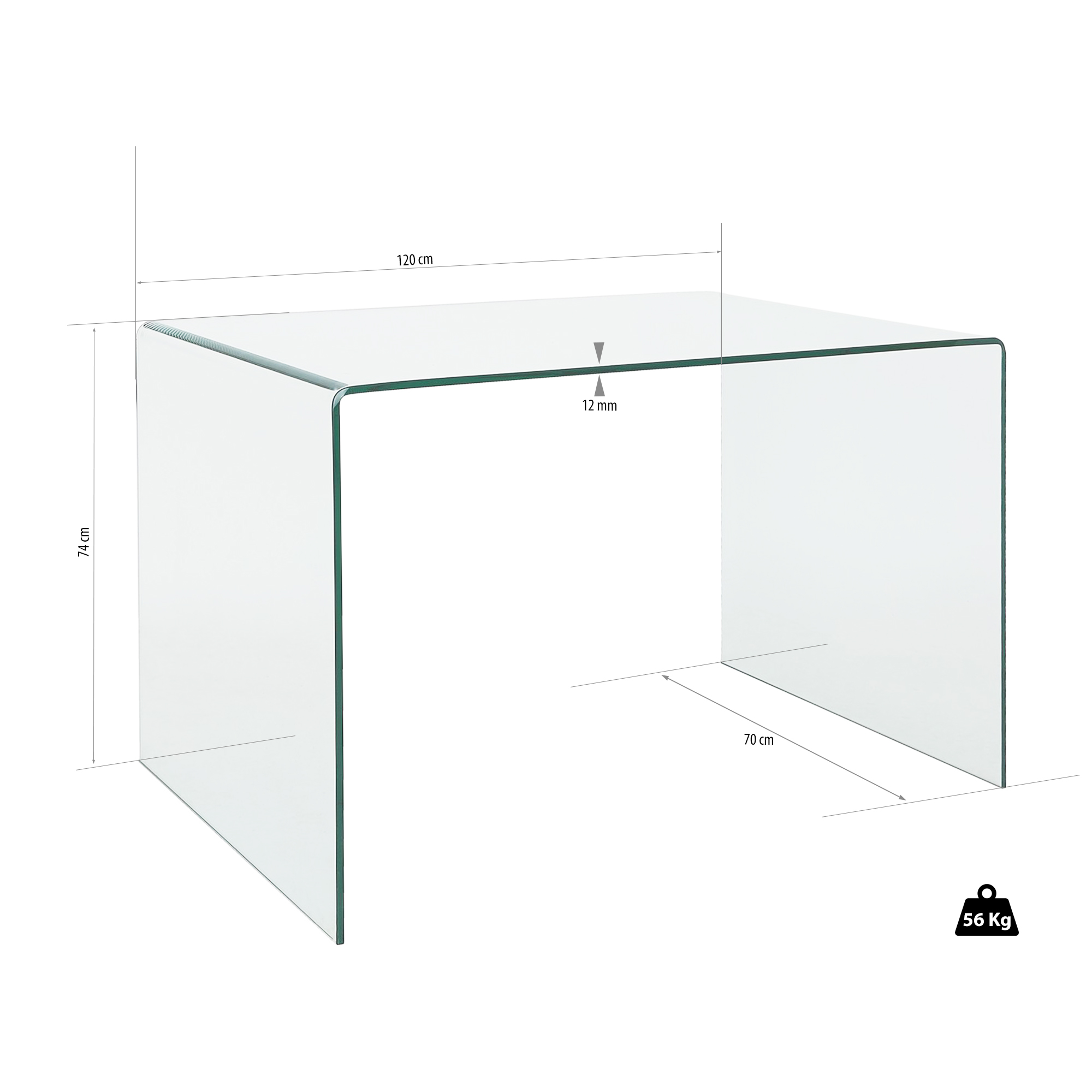 Scrivania Scrittoio Da Ufficio In Vetro Curvato - Luxury Z-09 - (120 X 74 X 70 Cm) Design Curvo E Moderno -Armonia Casa AAHKMJXYDAFdJAOAIMEbOAch7w5JgkD56B5b mYl T9Isf4DCJN 5REyQjePMyCh ltBtoxu