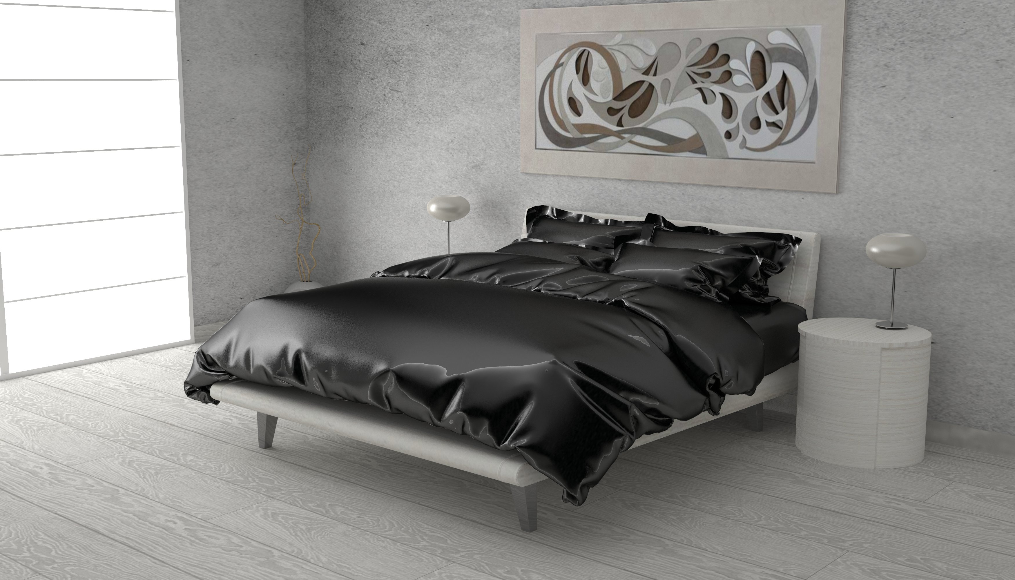 Set Copripiumino Matrimoniale 7 Pezzi Monbix | Biancheria Da Letto Piumone Lenzuola E Federe | Certificato OEKO-TEX | Per Tutte Le Stagioni