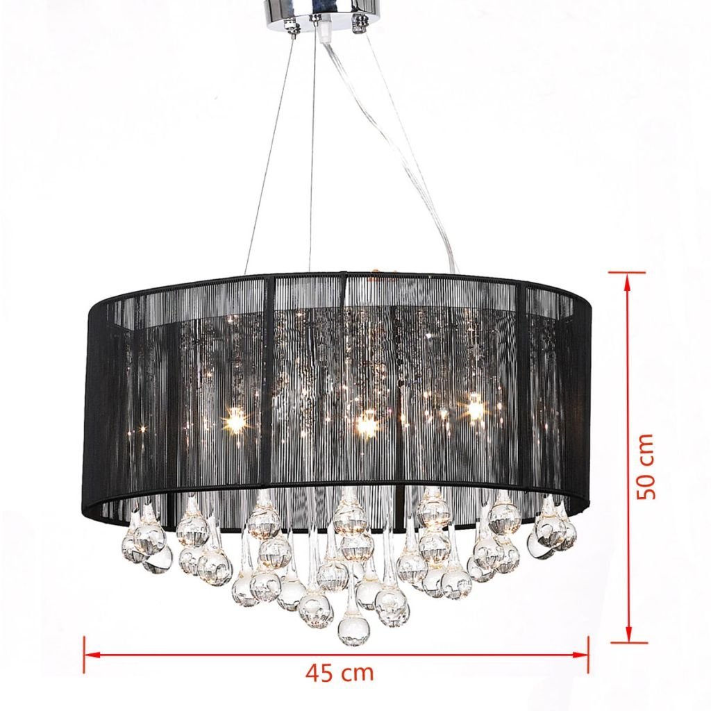 Lampadario A Sospensione Con Pendenti In Vetro Cristallo Con Paralume, 45 X 45 X 50, Design Elegante Moderno, (Nero) -Negozio al dettaglio Paulmann AAHKMJXYDAFdJAOAIMEbOAch7w5JgkD56B5b mYl T9Isf4DCJN 5REyQjePMyCh luu0LPx1CwyB13gljfhsMAwqIz19Zdo