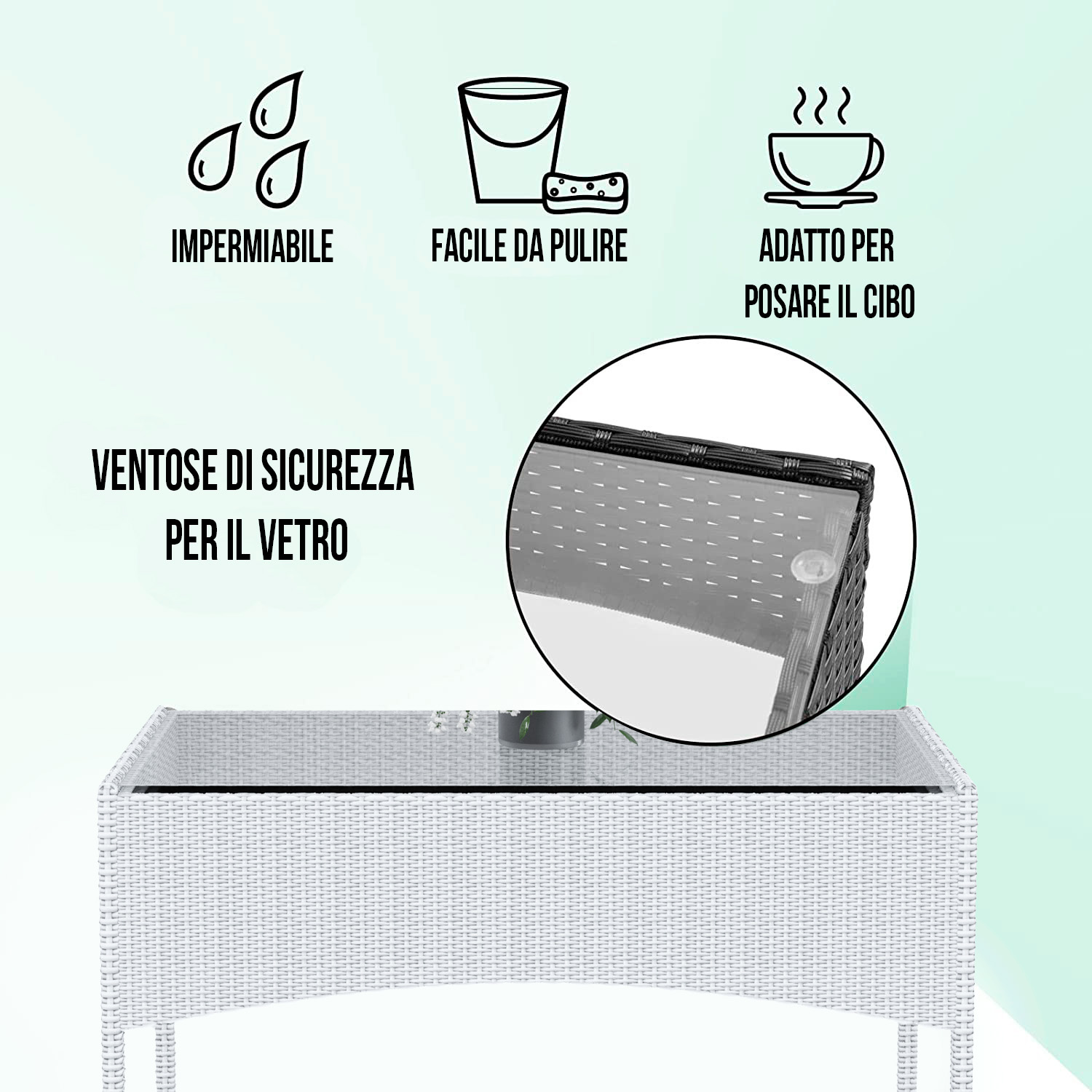 Arreditaly Set Di Mobili Da Giardino Salotto Salottino In Rattan 4 Posti Con Tavolino E Ripiano In Vetro 2 Poltrone E Divano 2 Posti Per Giardino Esterno Piscina Cuscini Sfoderabili (Bianco) -Giardino di Lusso AAHKMJXYDAFdJAOAIMEbOAch7w5JgkD56B5b mYl T9Isf4DCJN 5REyQjePMyCh luu0LPx1CwyB13gljfhsMAwqIz19Zdo YpAIps9MrBDKy6HZgoIYCtNsJN2Mueg7Fg=