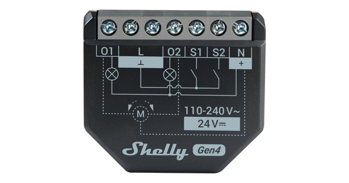 Shelly 2PM Gen4 - Installazione Scatola 503