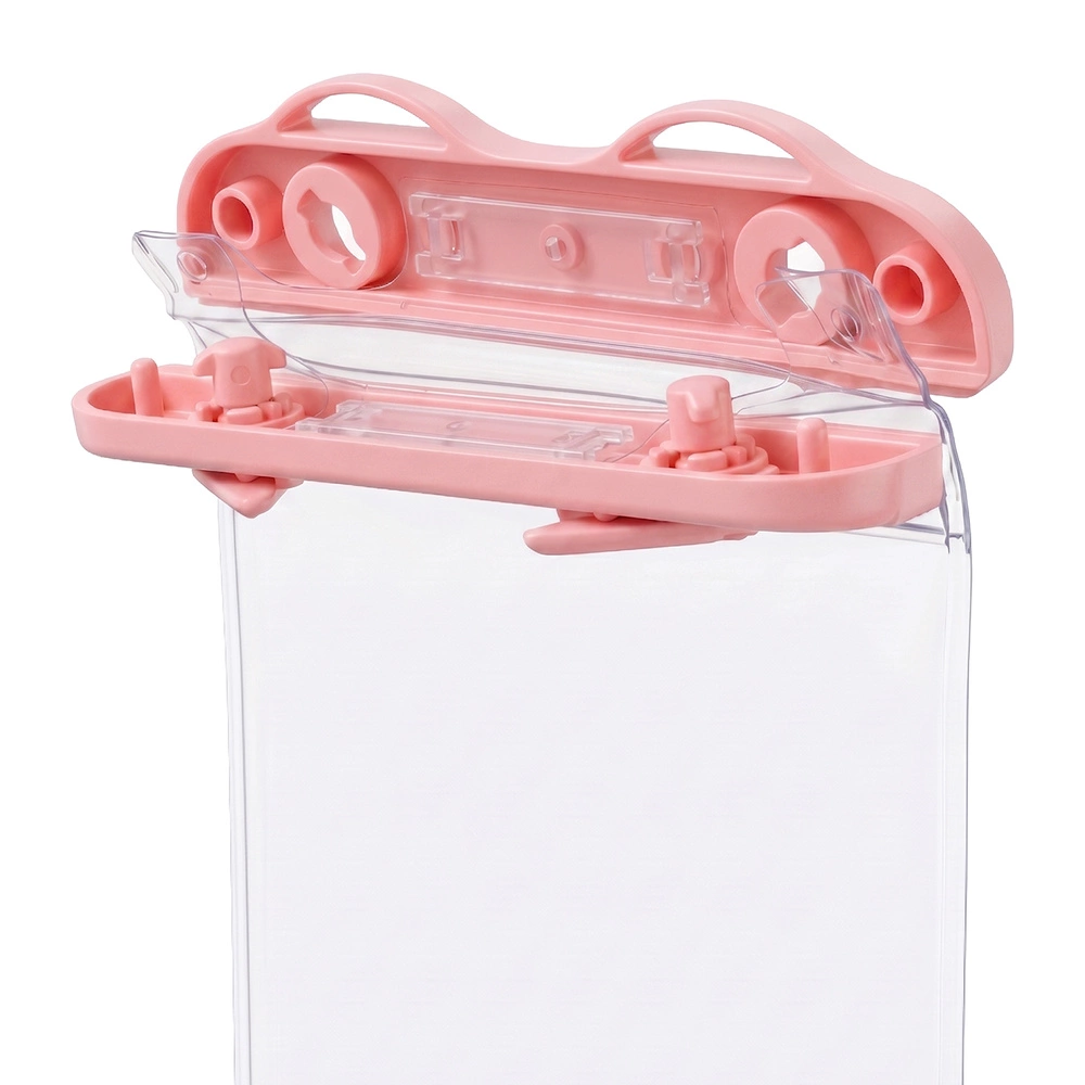 Funda impermeable IPX8 para teléfono, universal, arcoíris, rosa