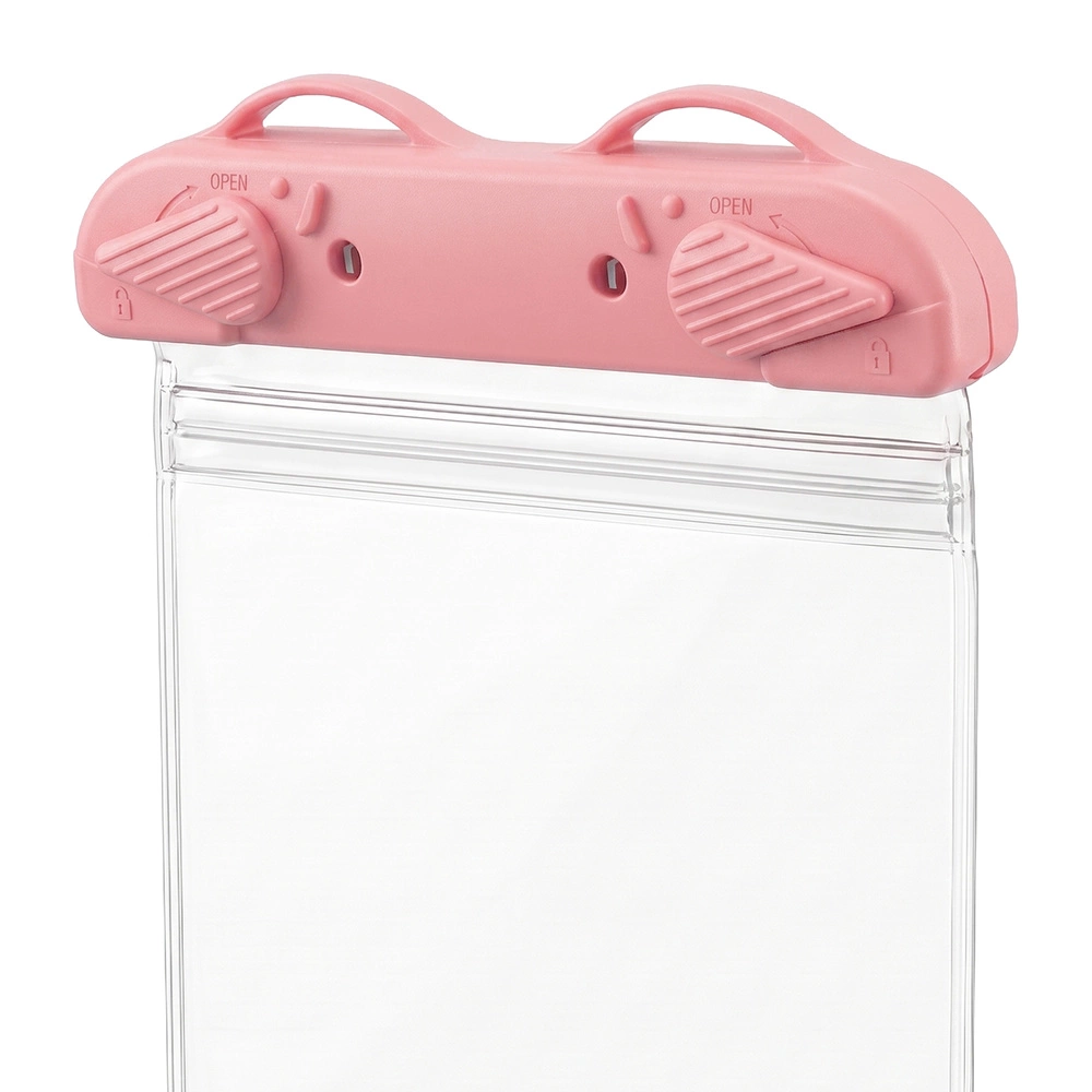 Funda impermeable IPX8 para teléfono, universal, arcoíris, rosa