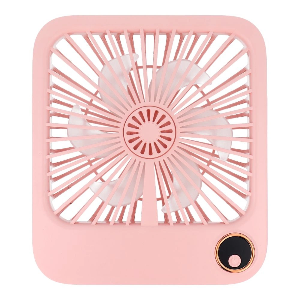 Ventilateur de bureau, W30, avec support ajustable, rose