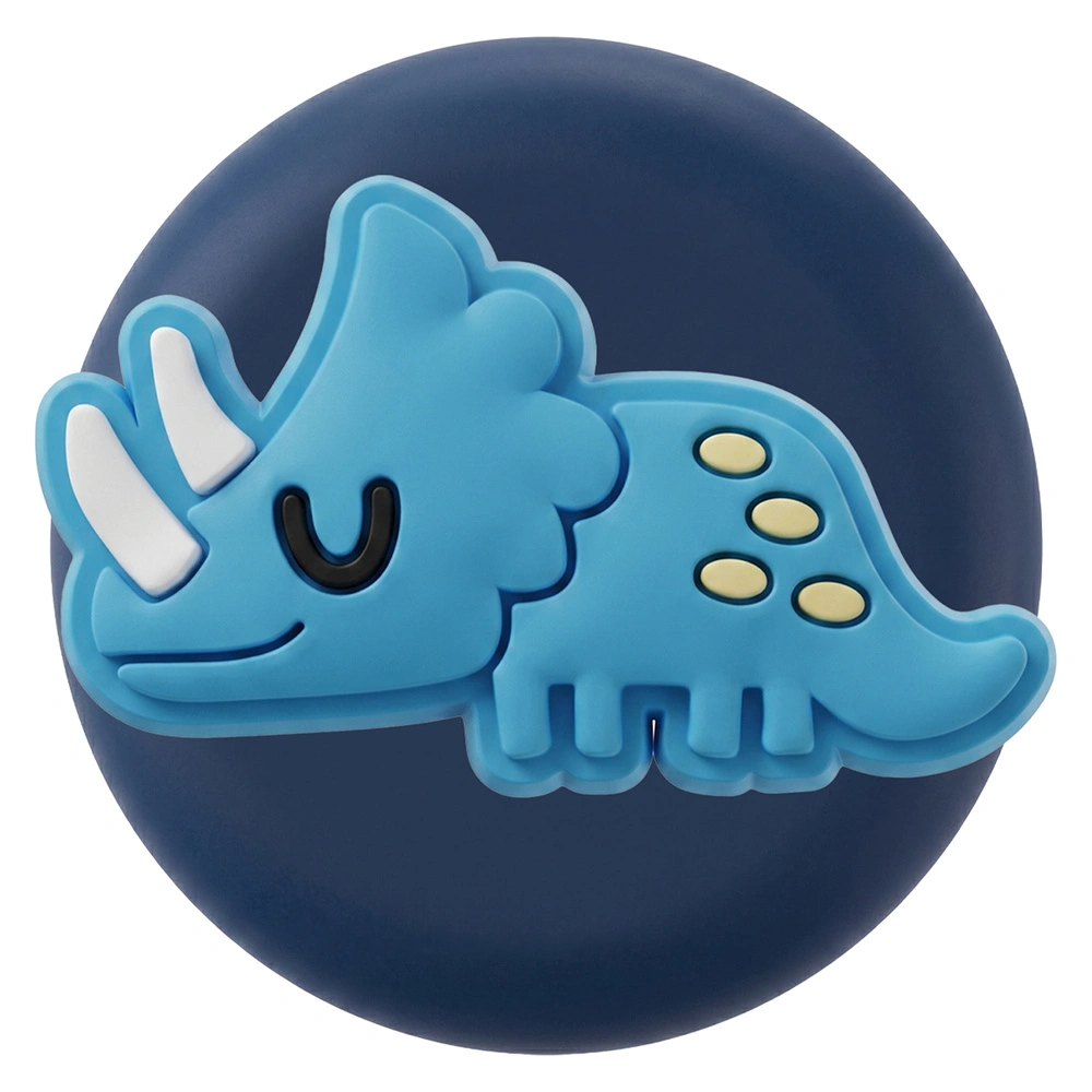 Juego de 3 fundas para Apple AirTag 2 / 1, con un motivo de dinosaurio, multicolor