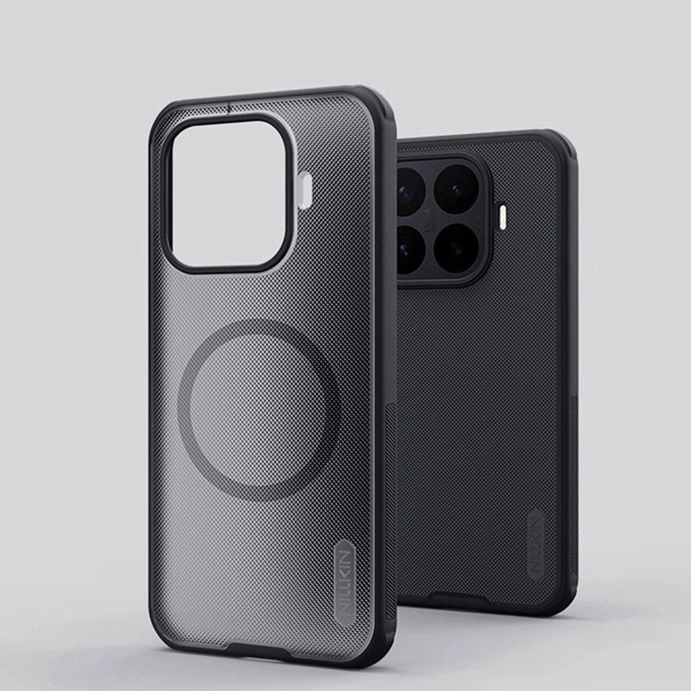 Custodia fumé per Xiaomi 17T, Nillkin Frosted Shield Pro Magnetica, per MagSafe, nera
