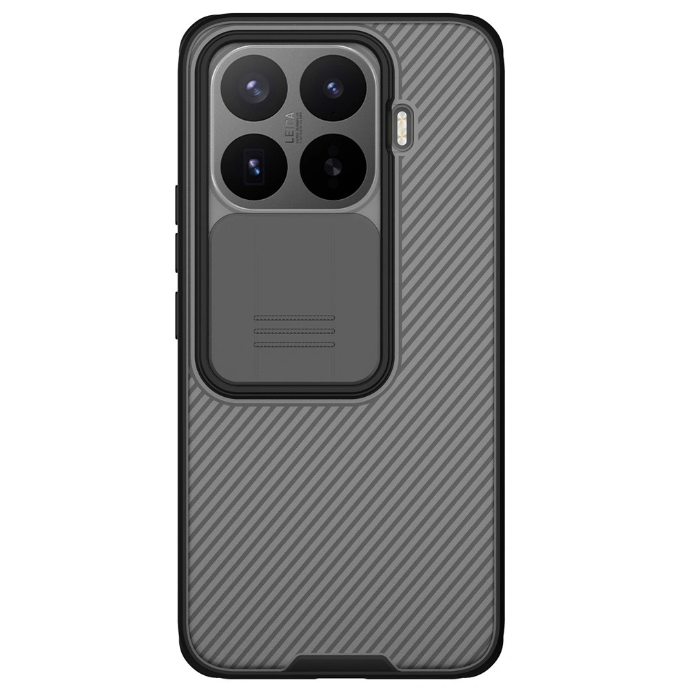 Custodia fumé per Xiaomi 17T Pro, Nillkin Camshield Pro, nera