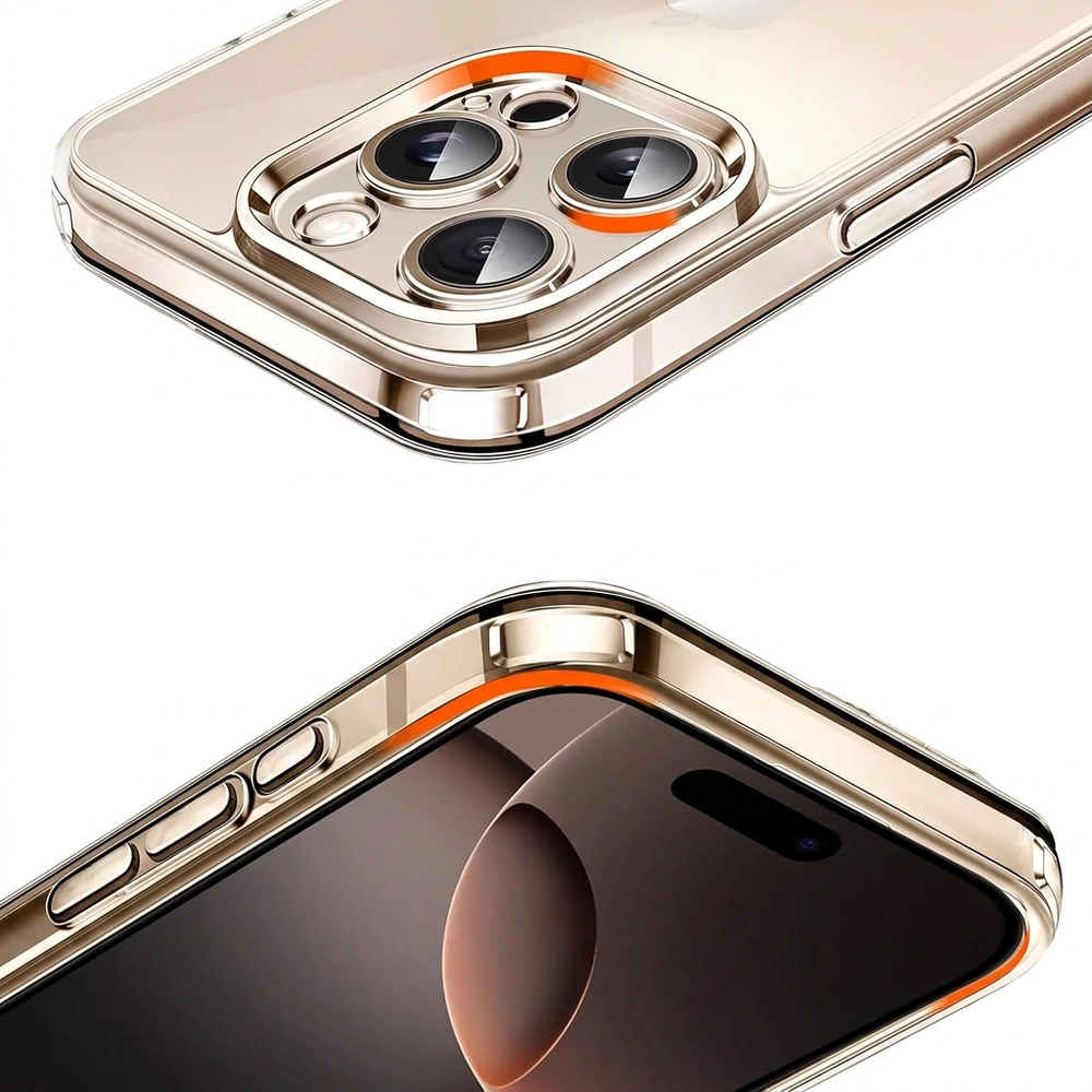 UrbanPalm Hülle für iPhone 16 Pro Max, für MagSafe, Transparent