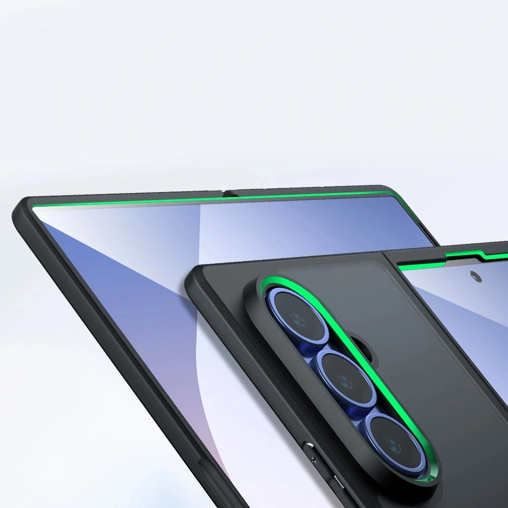 Custodia per Samsung Galaxy Z Fold 8 Ultra, custodia opaca, per MagSafe, nera