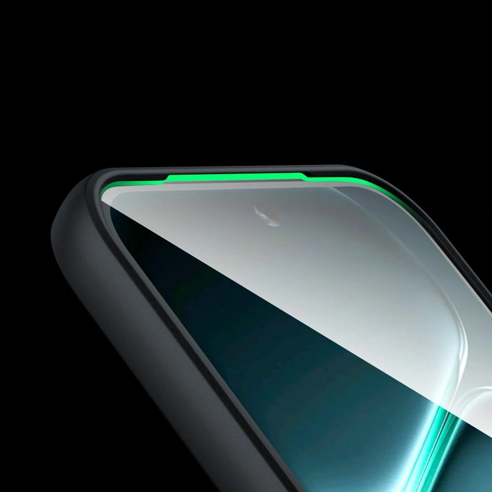 Custodia per OnePlus Nord 6, Fusion Hybrid, trasparente con cornice nera