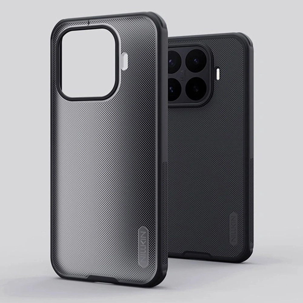 Custodia fumé per Xiaomi 17T, Nillkin Super Frosted Shield, nera