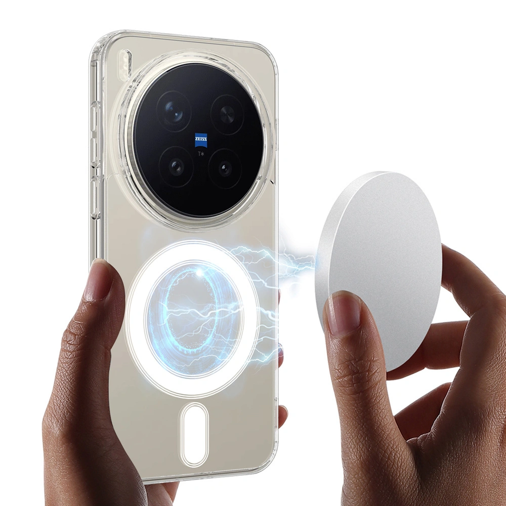 Funda transparente para Vivo X300 Ultra, Fusion Hybrid, para MagSafe