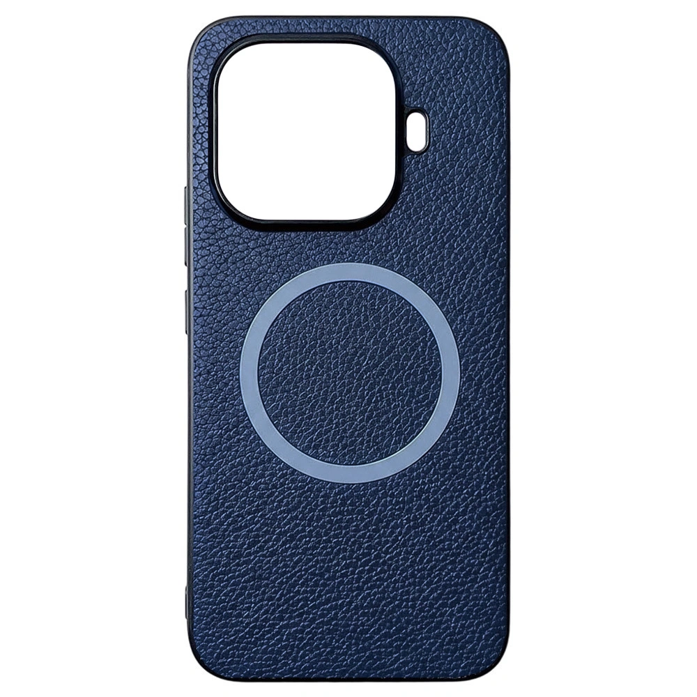 Funda para Xiaomi 17T, Híbrida de cuero, para MagSafe, azul