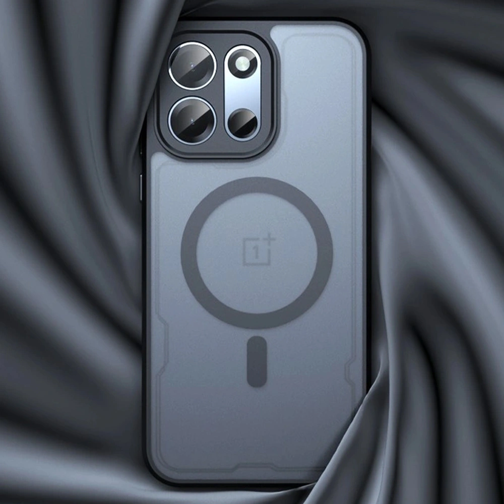 Étui pour OnePlus Nord 6, étui mat, pour MagSafe, noir
