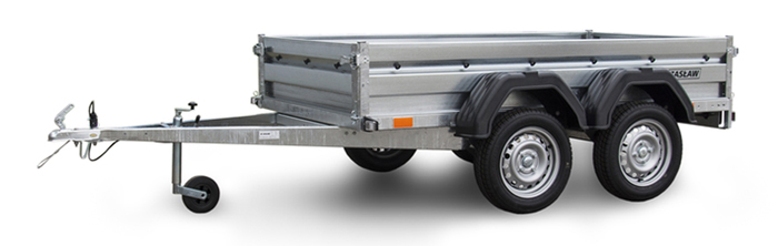 Remorque double essieu