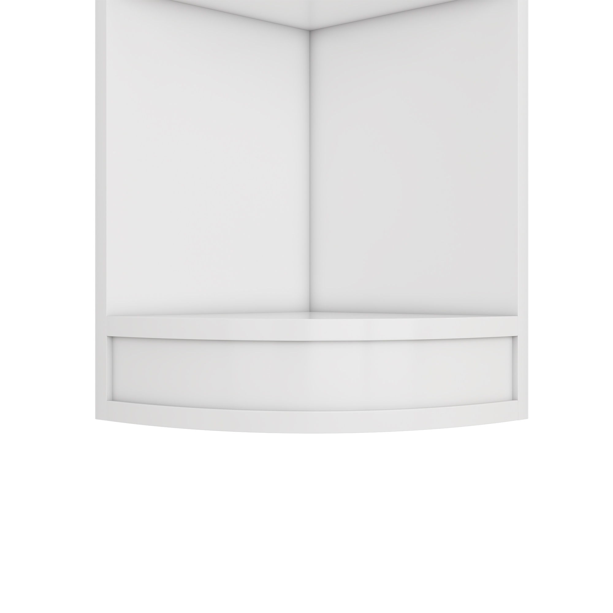 Bibliothèque, 42 x 30 x 180 cm, MDF, blanc - vue 1