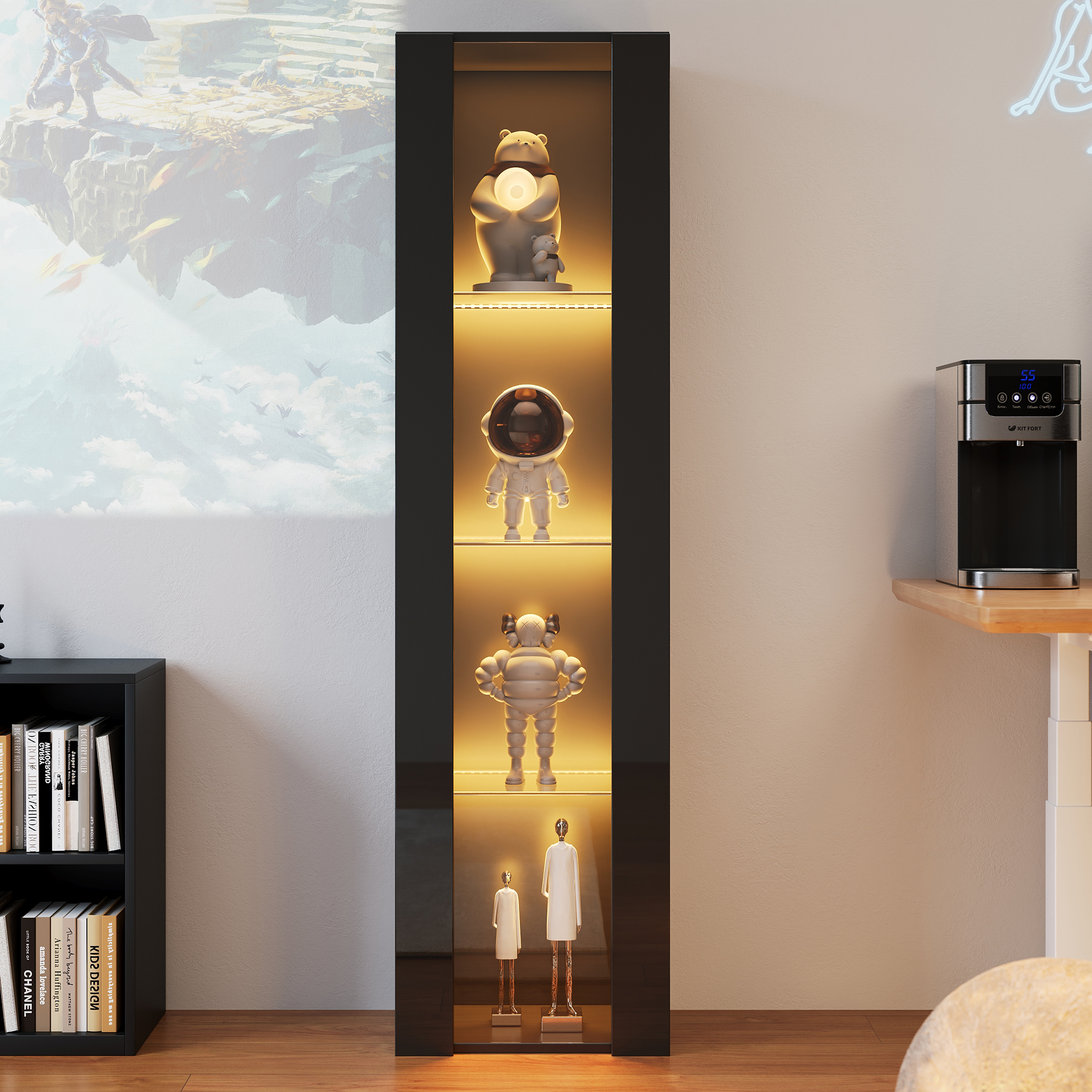 Présentation du vitrine