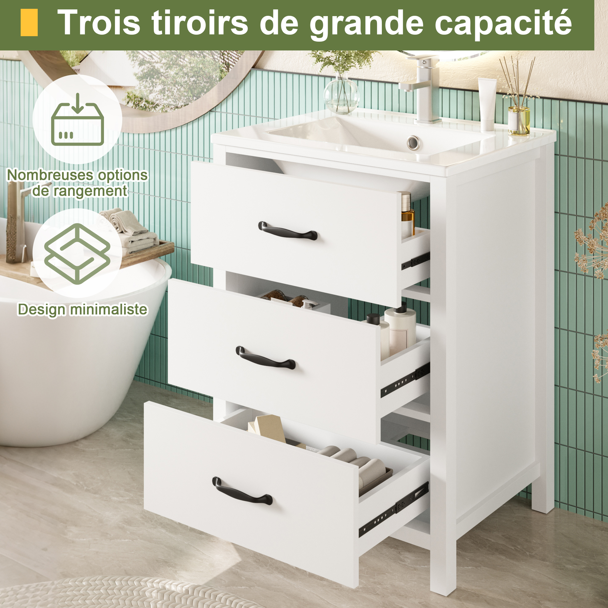 Présentation du meuble vasque