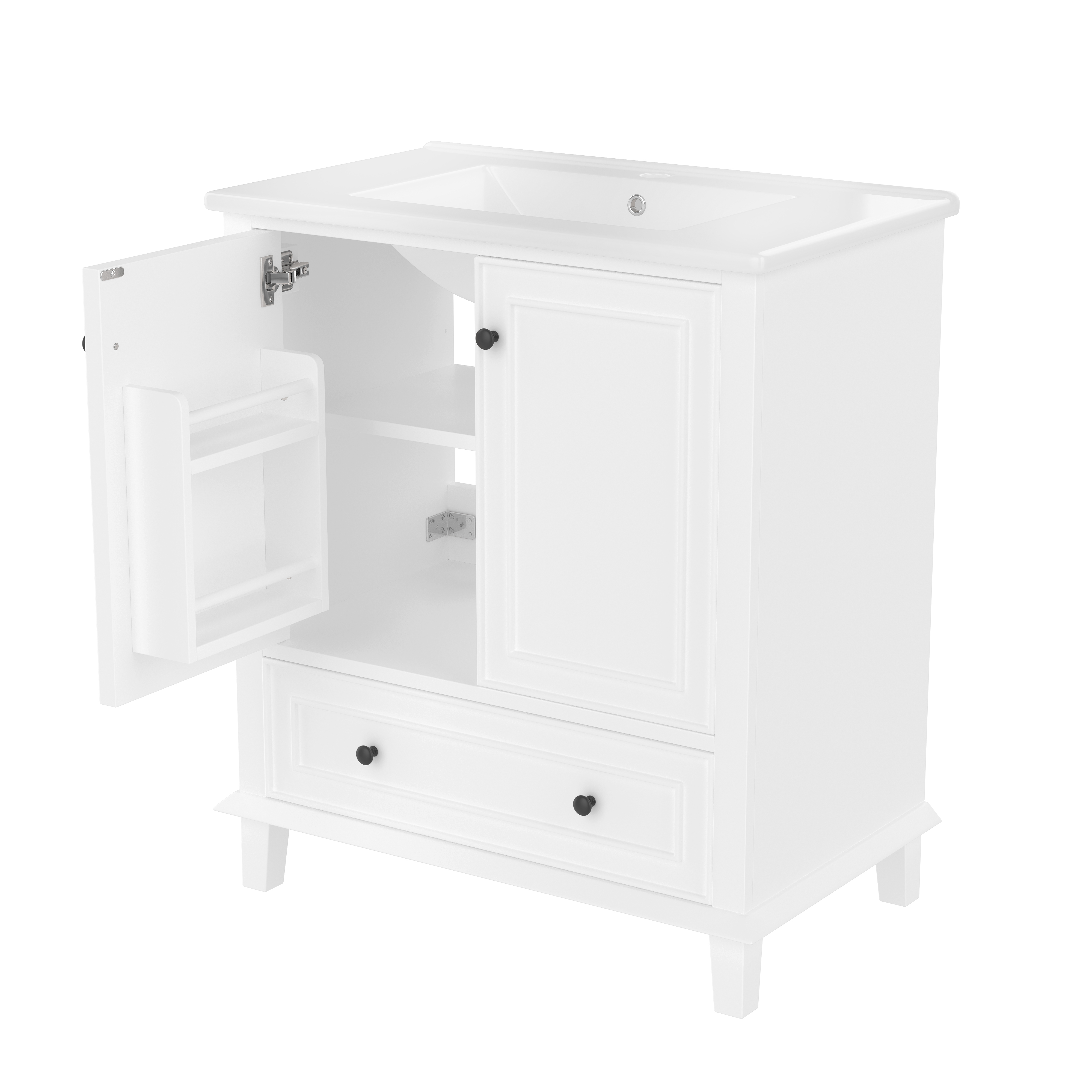 Détail des finitions blanches