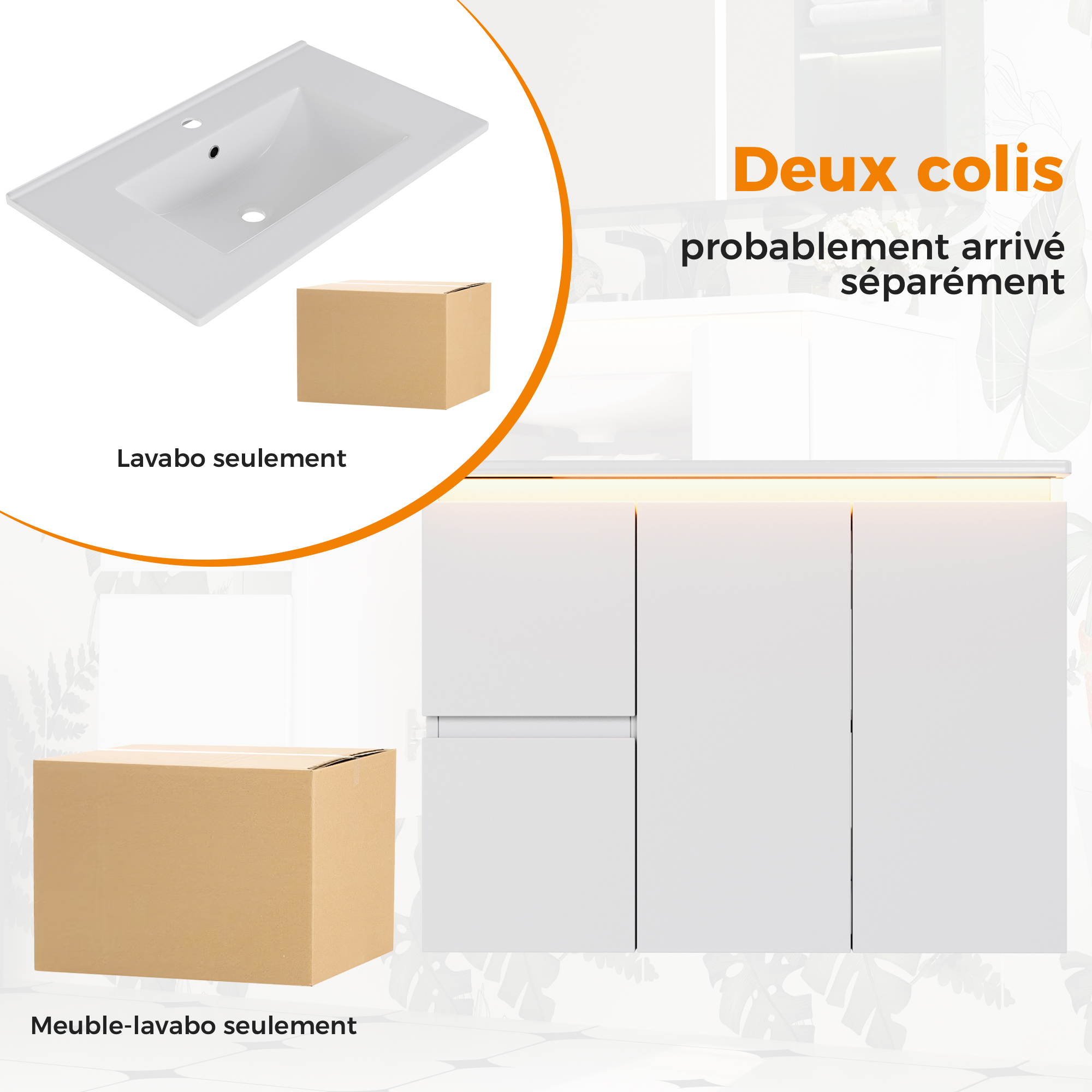 Présentation du meuble vasque