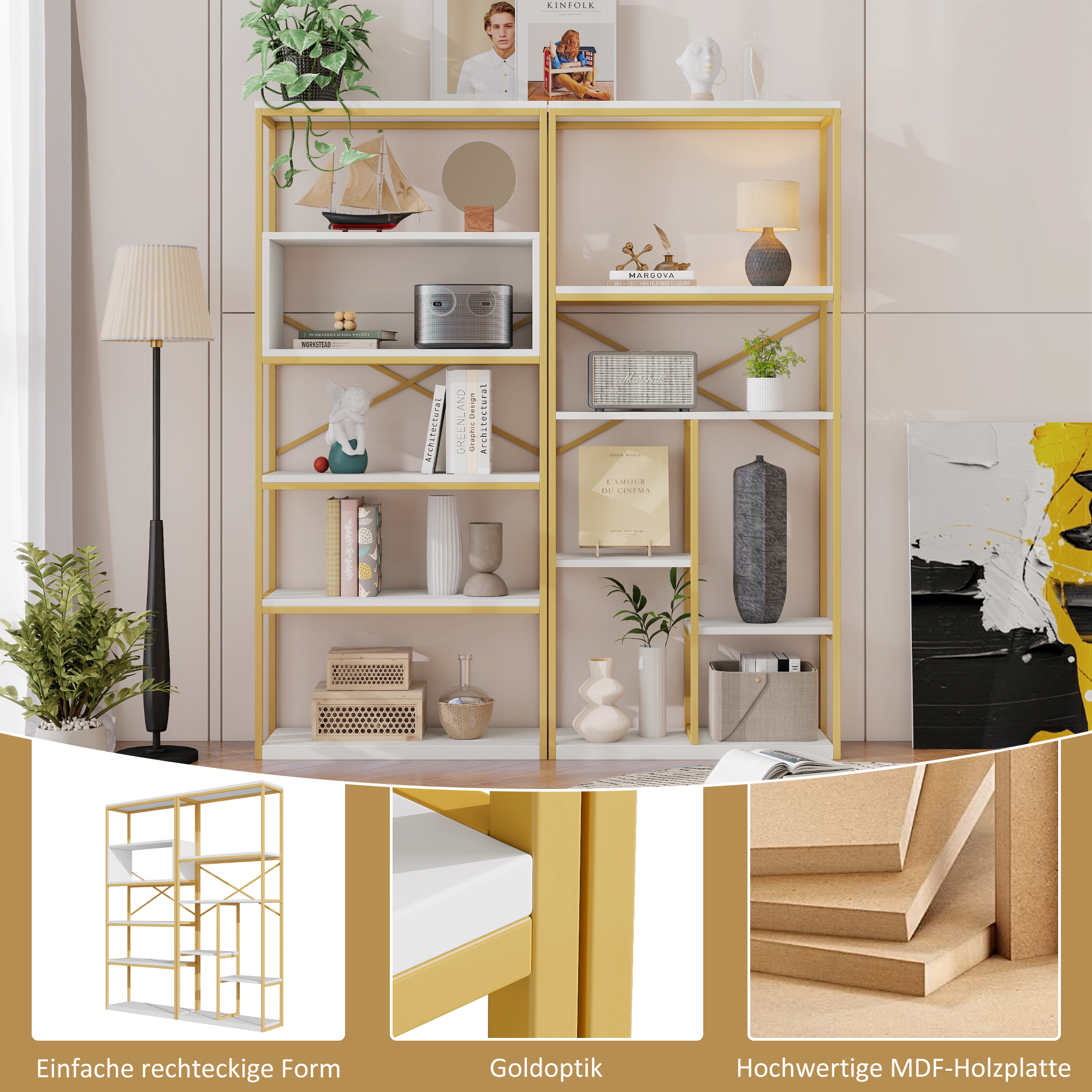 Espaces de rangement variés