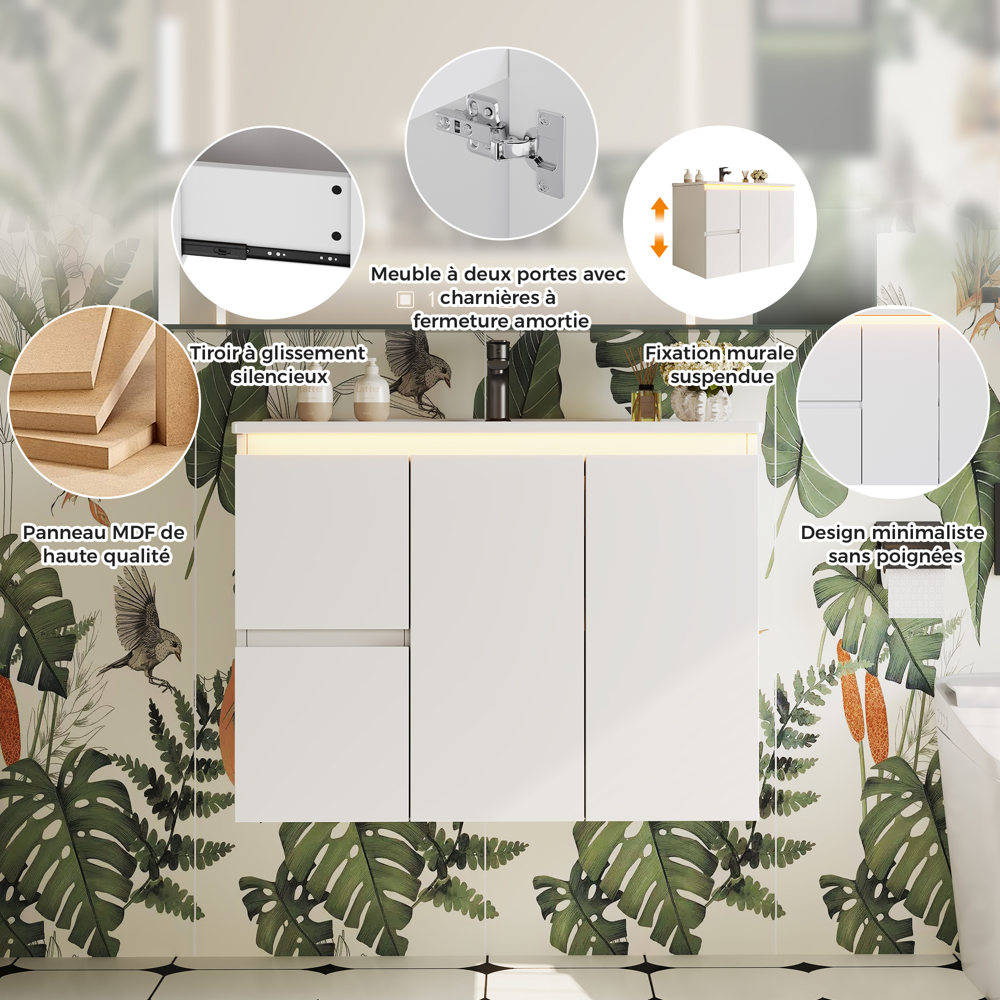 Présentation du meuble vasque