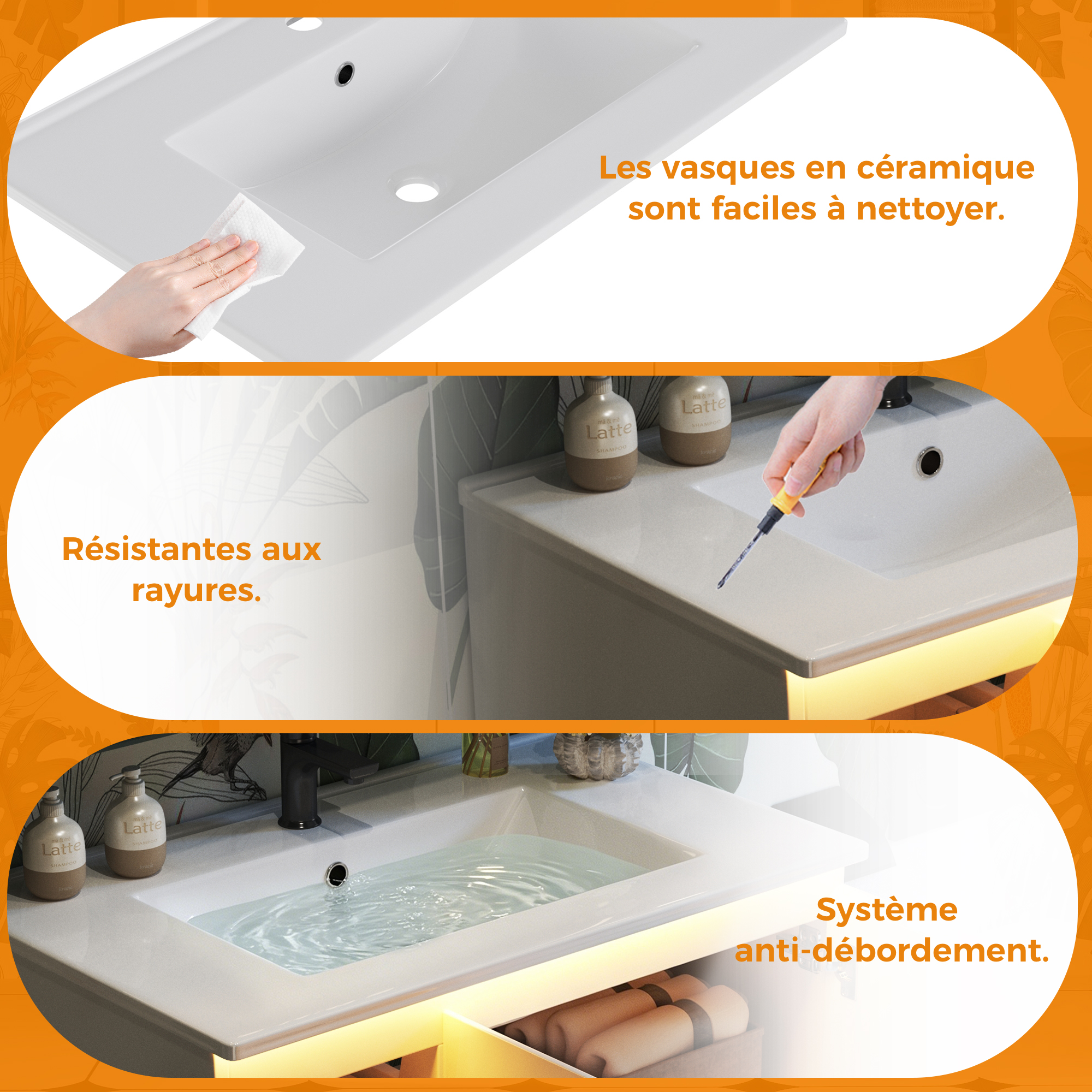 Présentation du meuble vasque