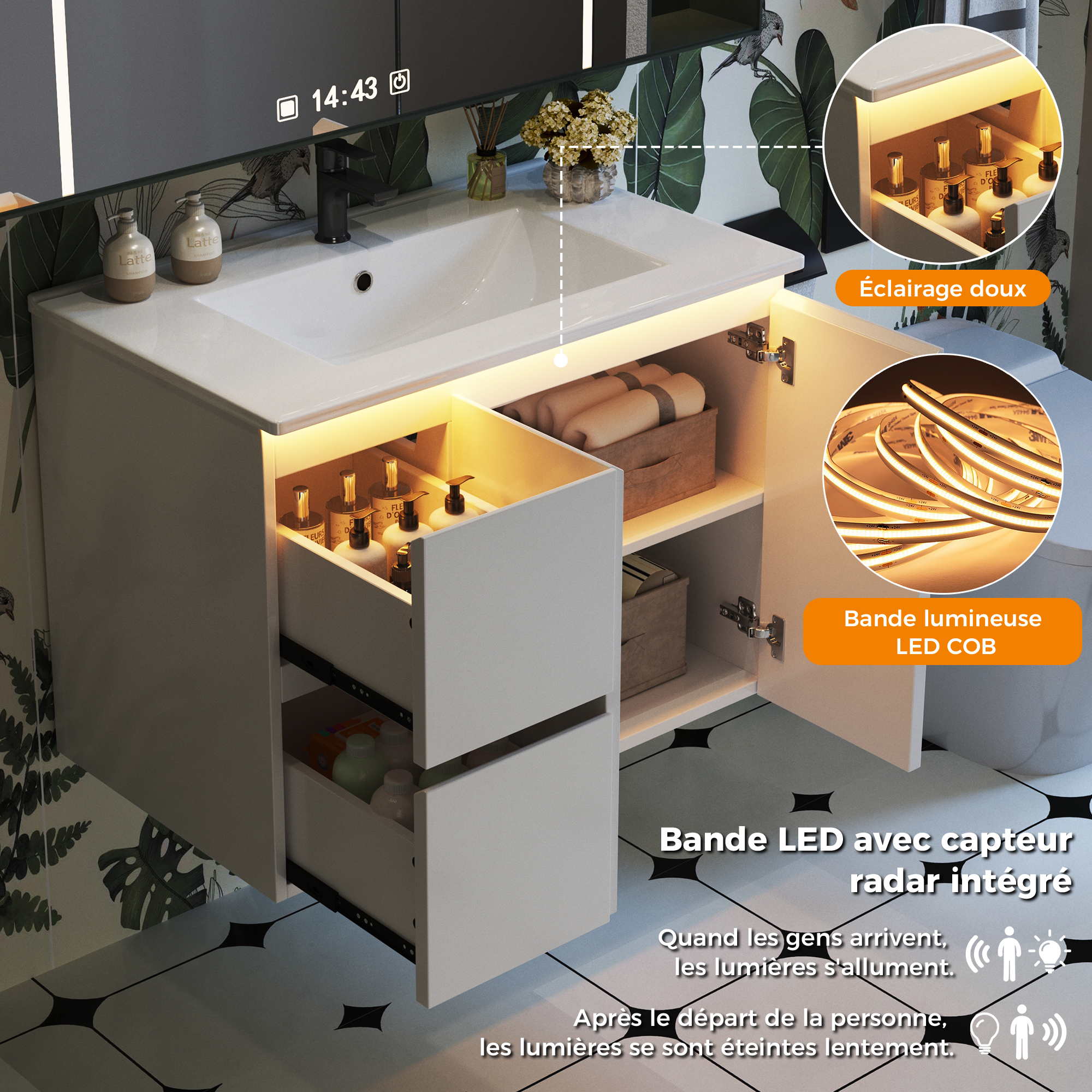 Présentation du meuble vasque