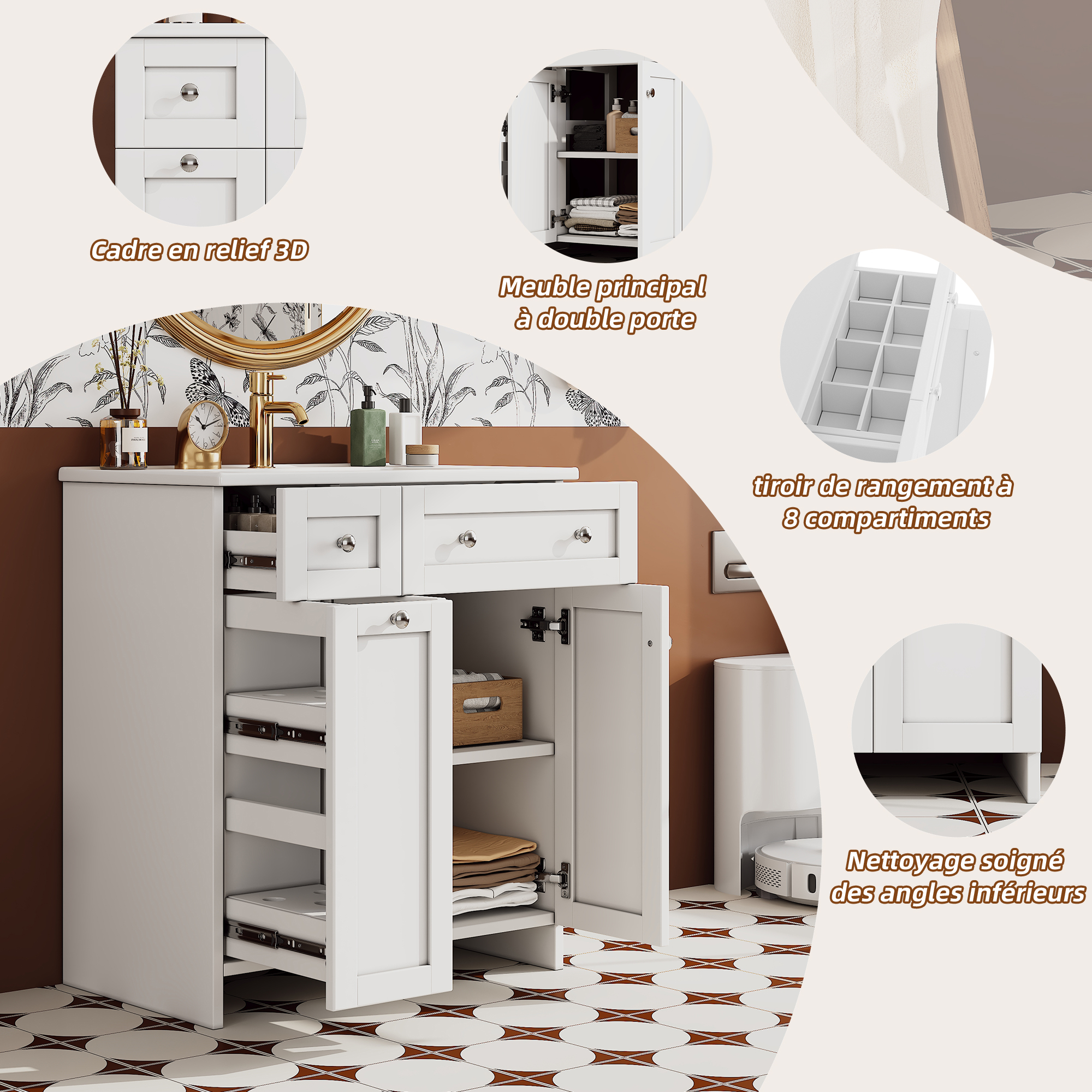 Présentation du meuble vasque